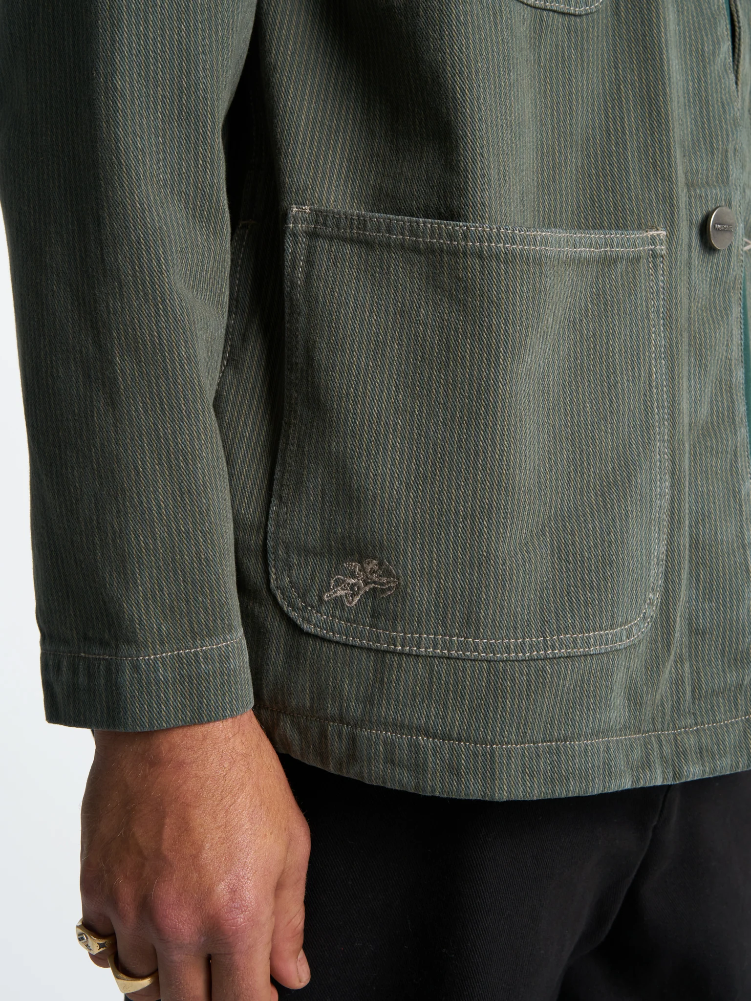 Sawn Off Carpenter Jacket - Pine Needle - Image 8