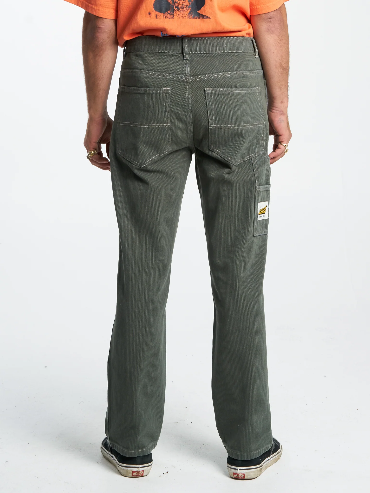 Sawn Off Carpenter Pant - Pine Needle - Image 2
