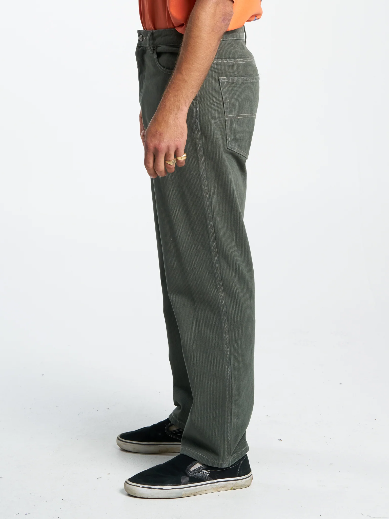 Sawn Off Carpenter Pant - Pine Needle - Image 3