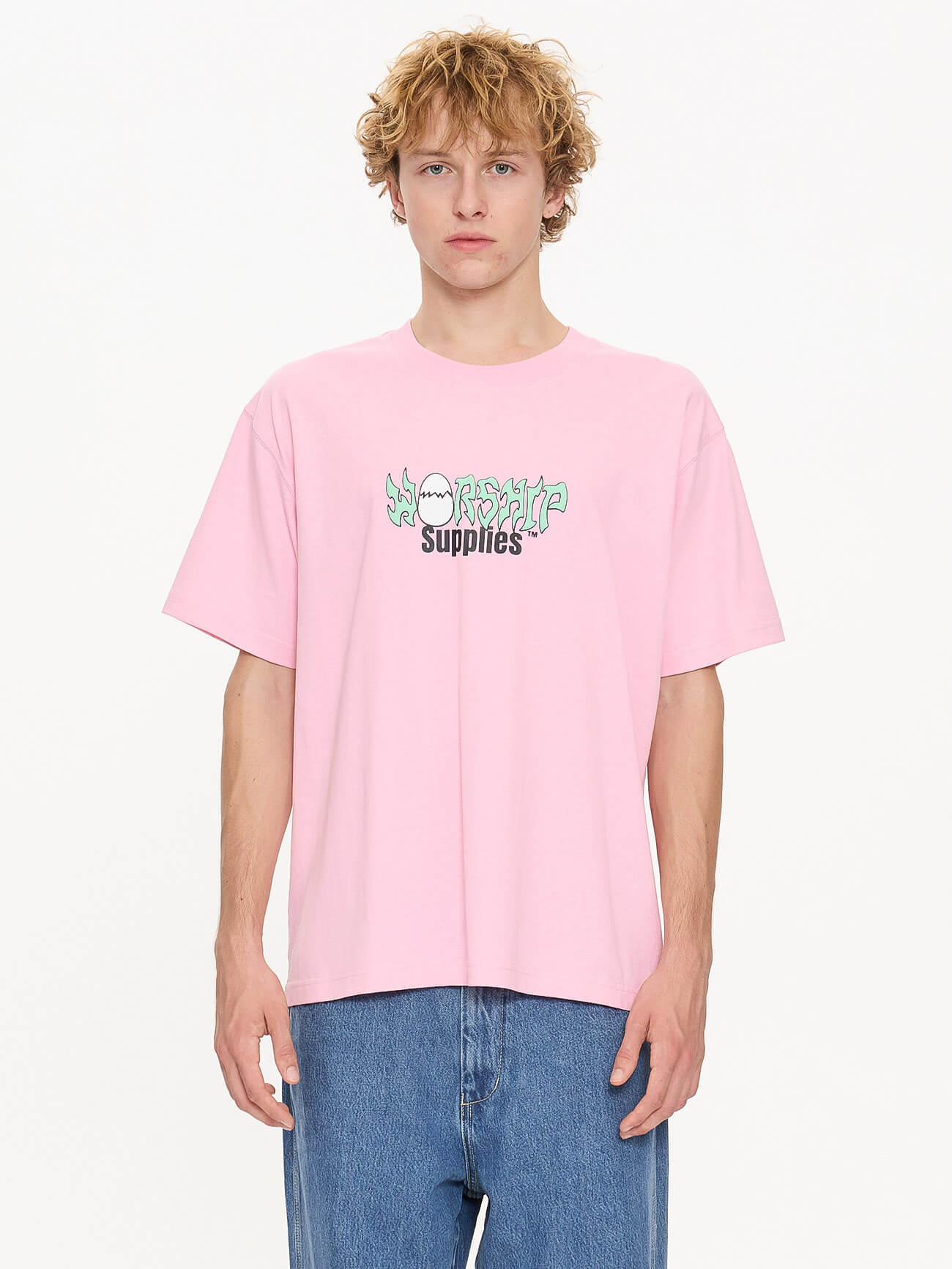 Scrambled Tee - Flamingo - Image 8