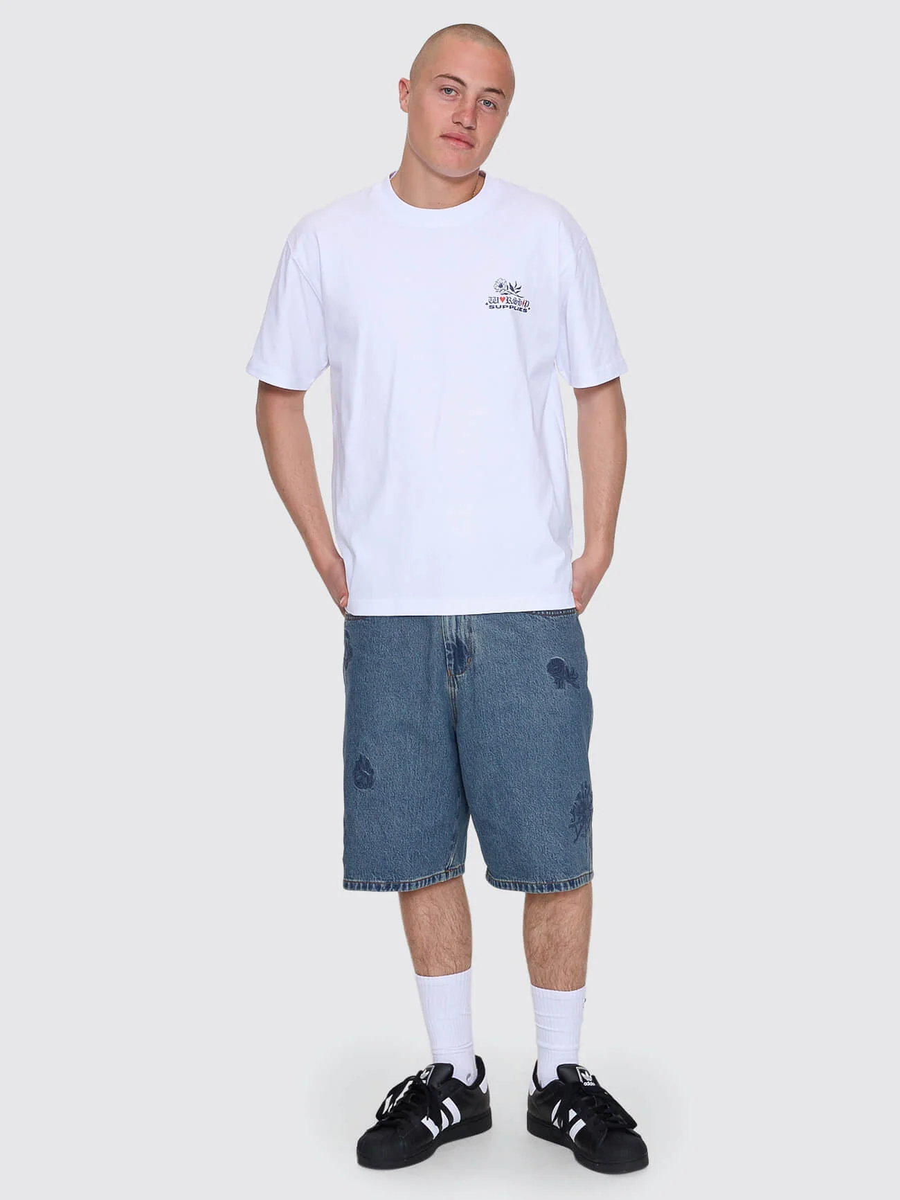 Scratch Tee - White - Image 3