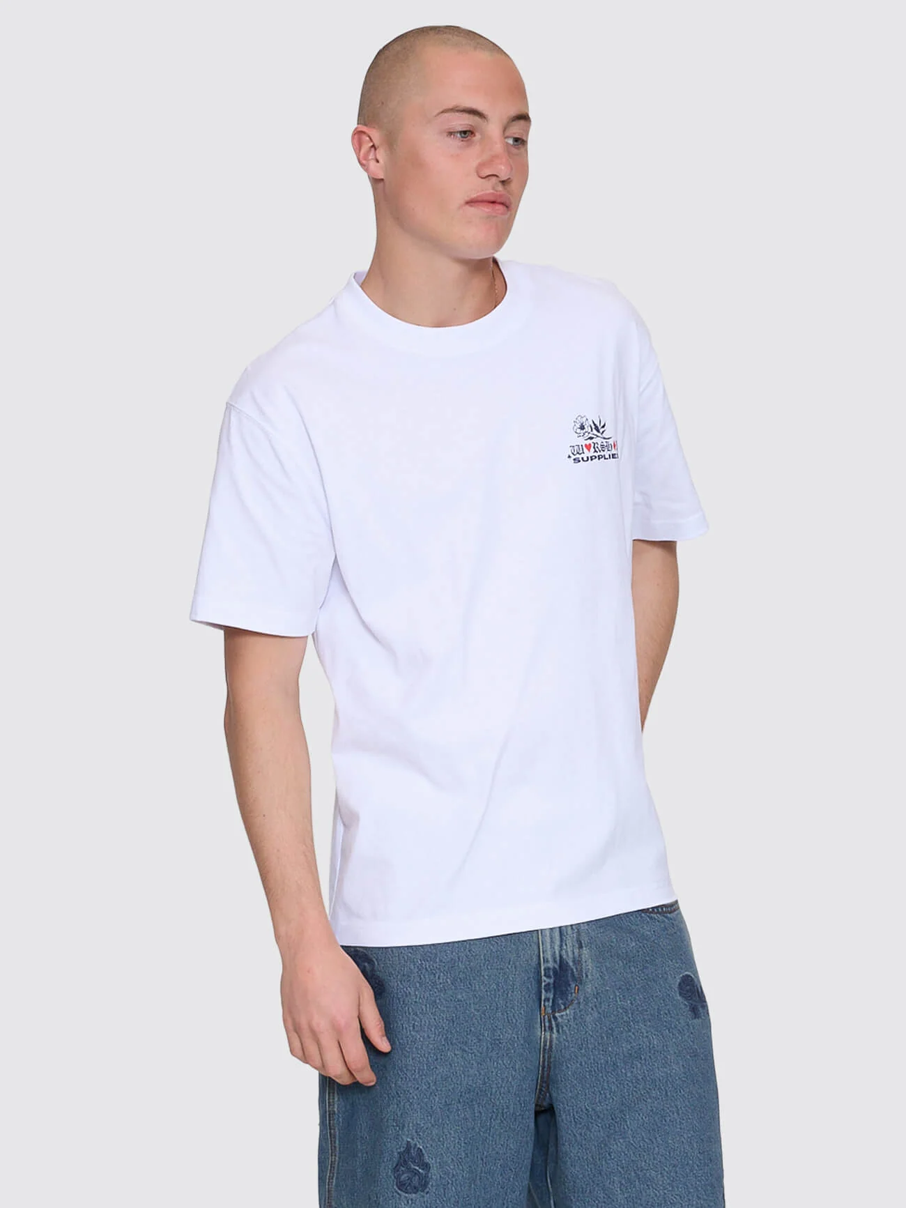 Scratch Tee - White - Image 6