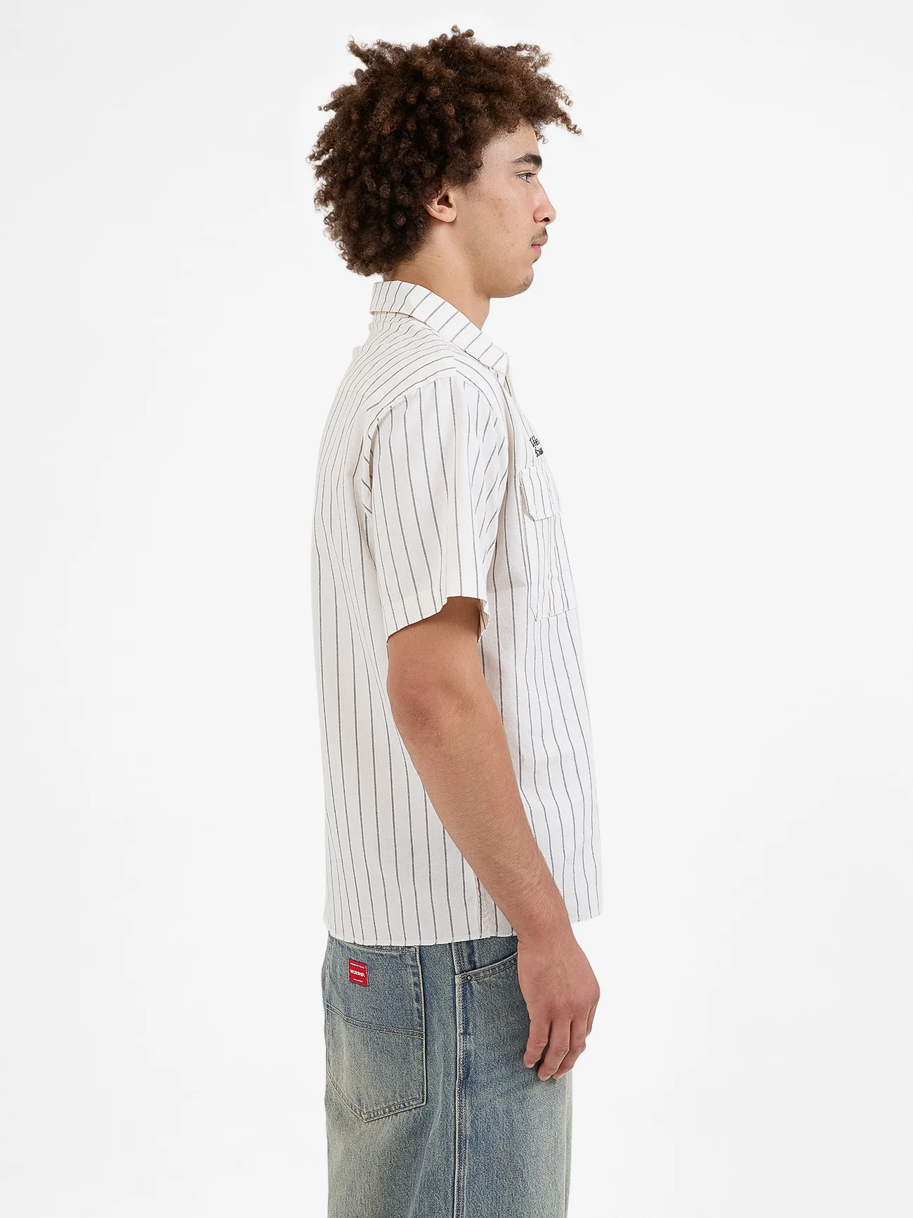 Screwed Short Sleeve Shirt - Bone - Image 3