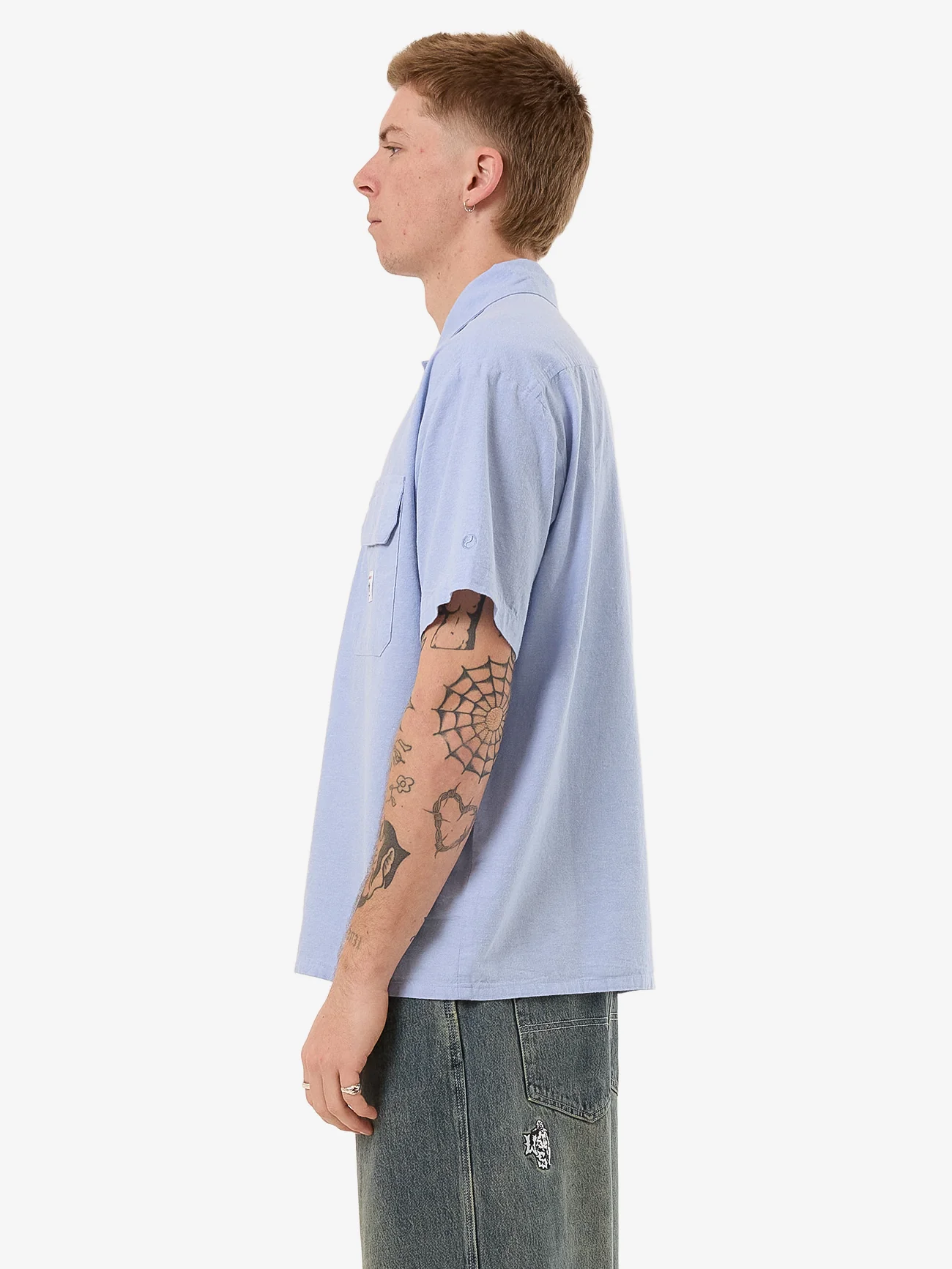 Service Work Shirt - Blue - Image 2