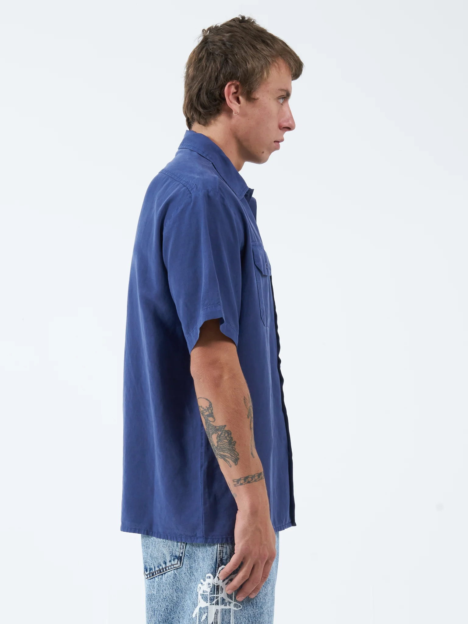 Service Work Shirt - Blue Steel - Image 4