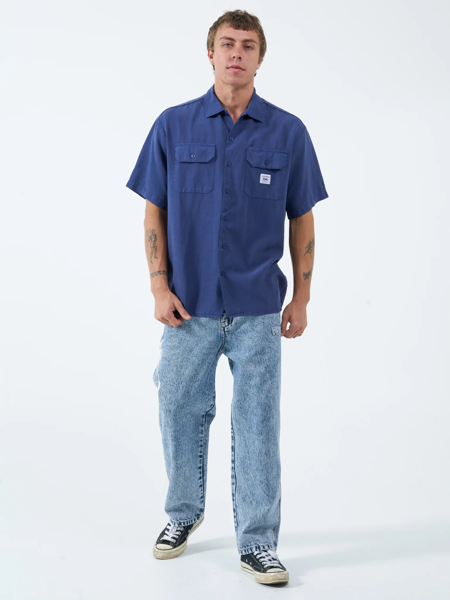 Service Work Shirt - Blue Steel - Image 5