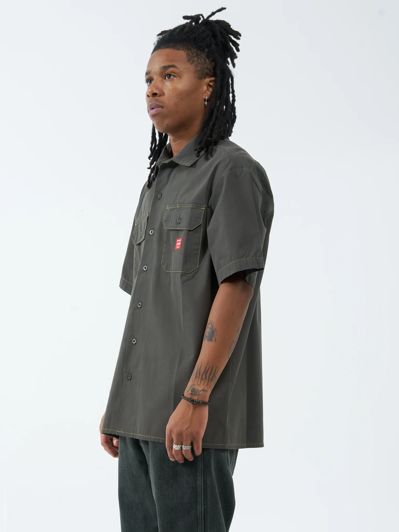 Service Work Shirt - Grape Leaf - Image 2