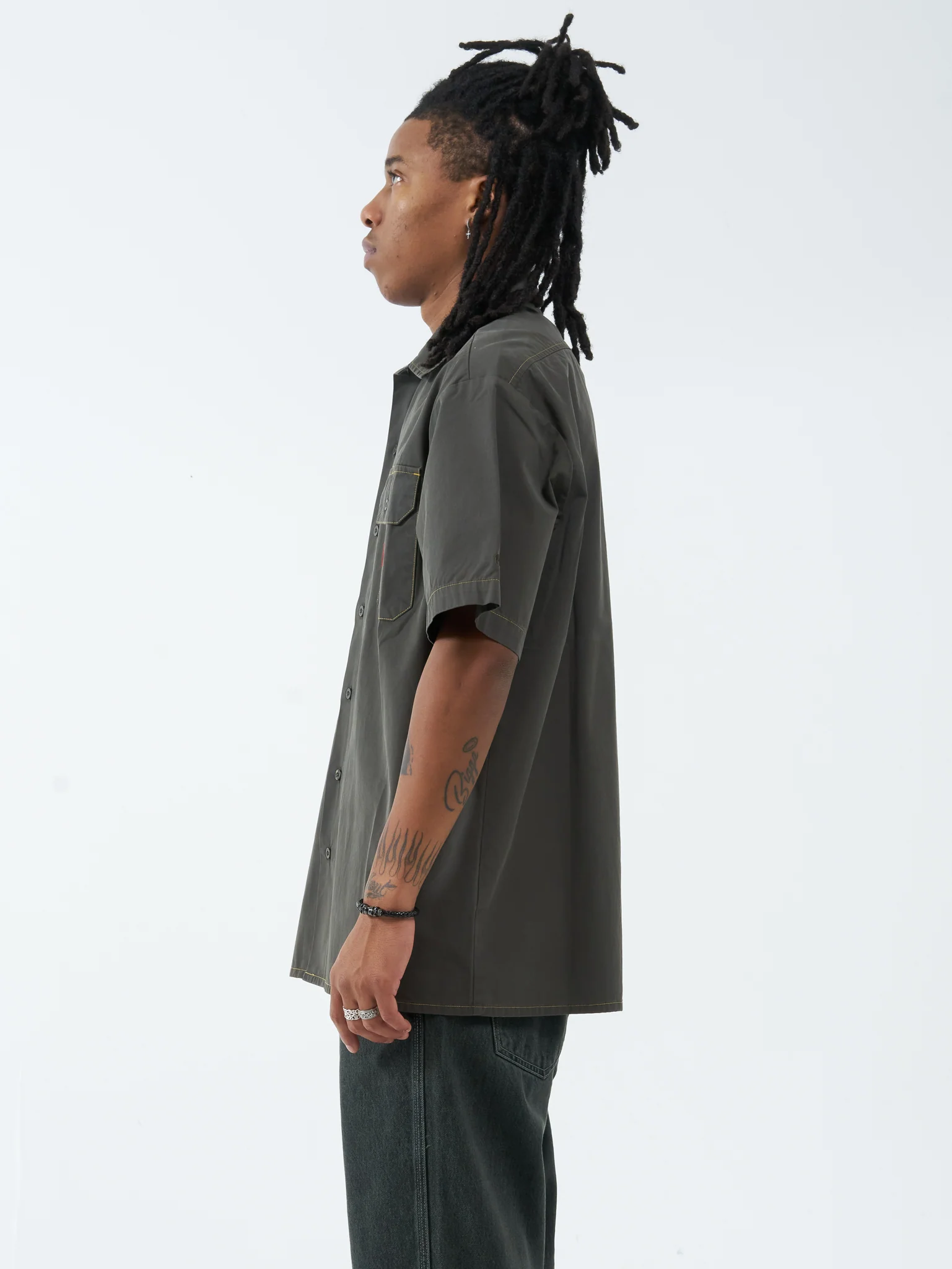 Service Work Shirt - Grape Leaf - Image 3