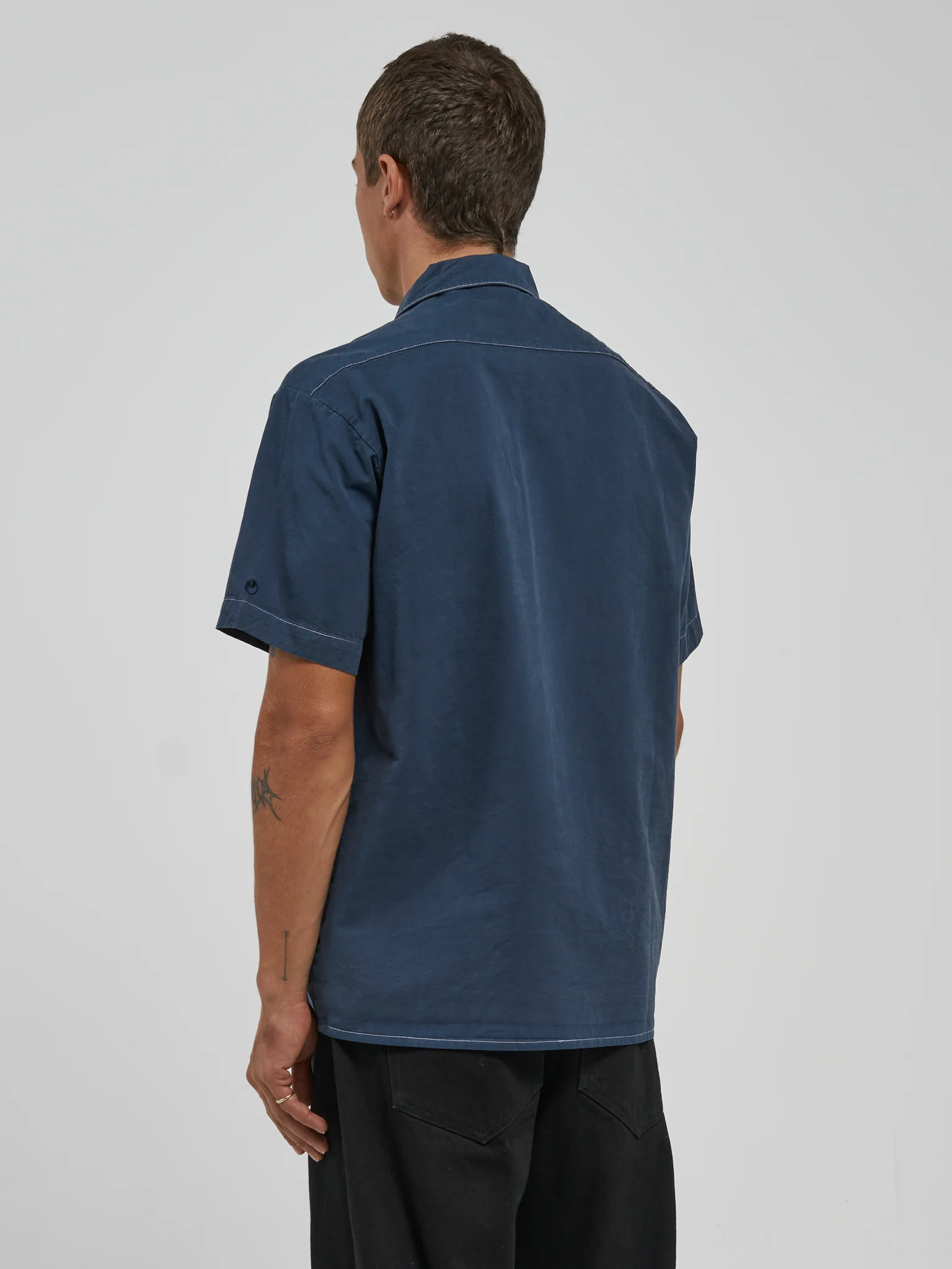 Service Work Shirt - Petrol Blue - Image 4