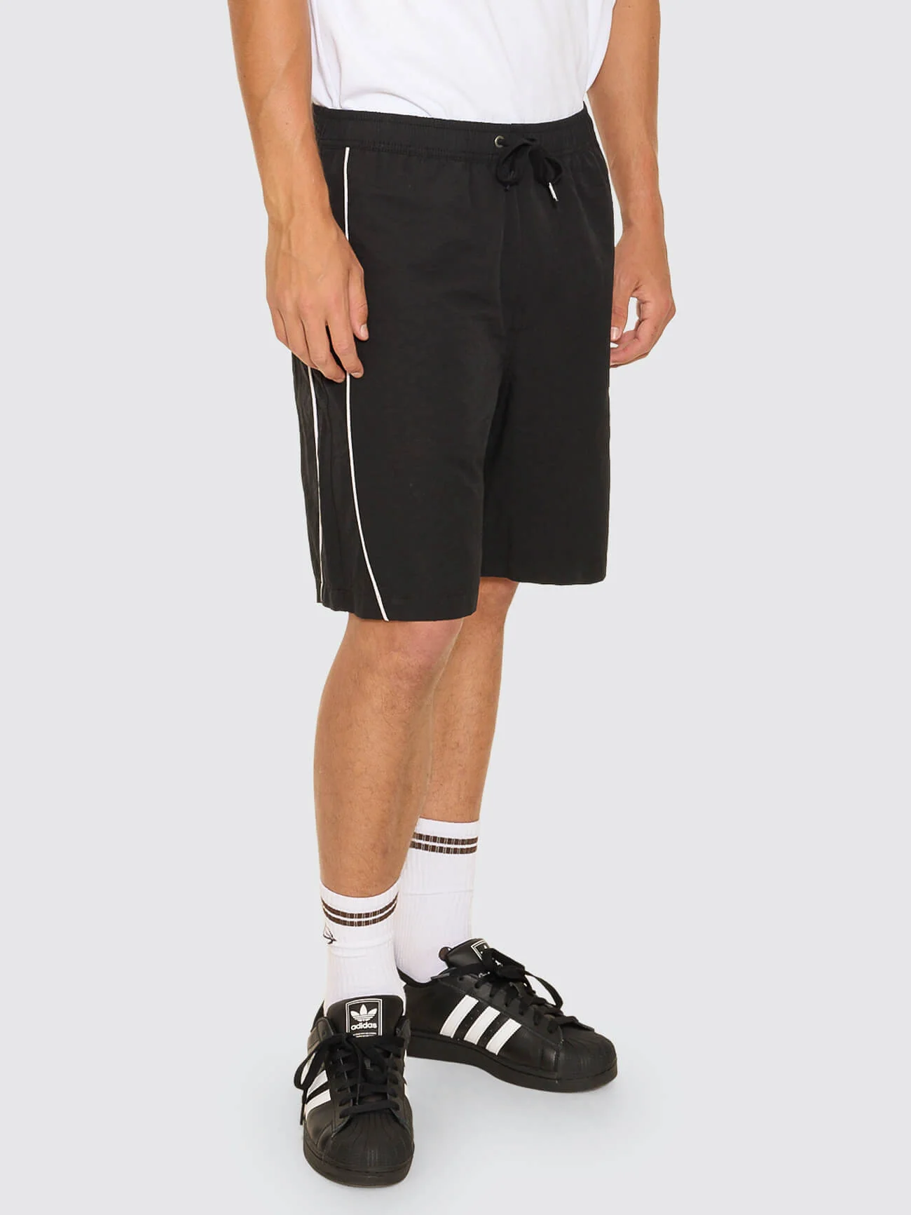 Shooter Elastic Waist Swim Short - Black - Image 3
