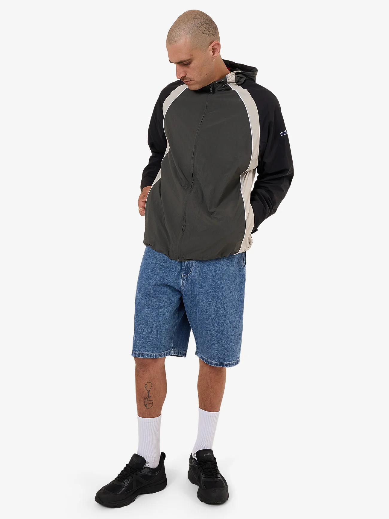 Shooter Nylon Jacket - Black - Image 5
