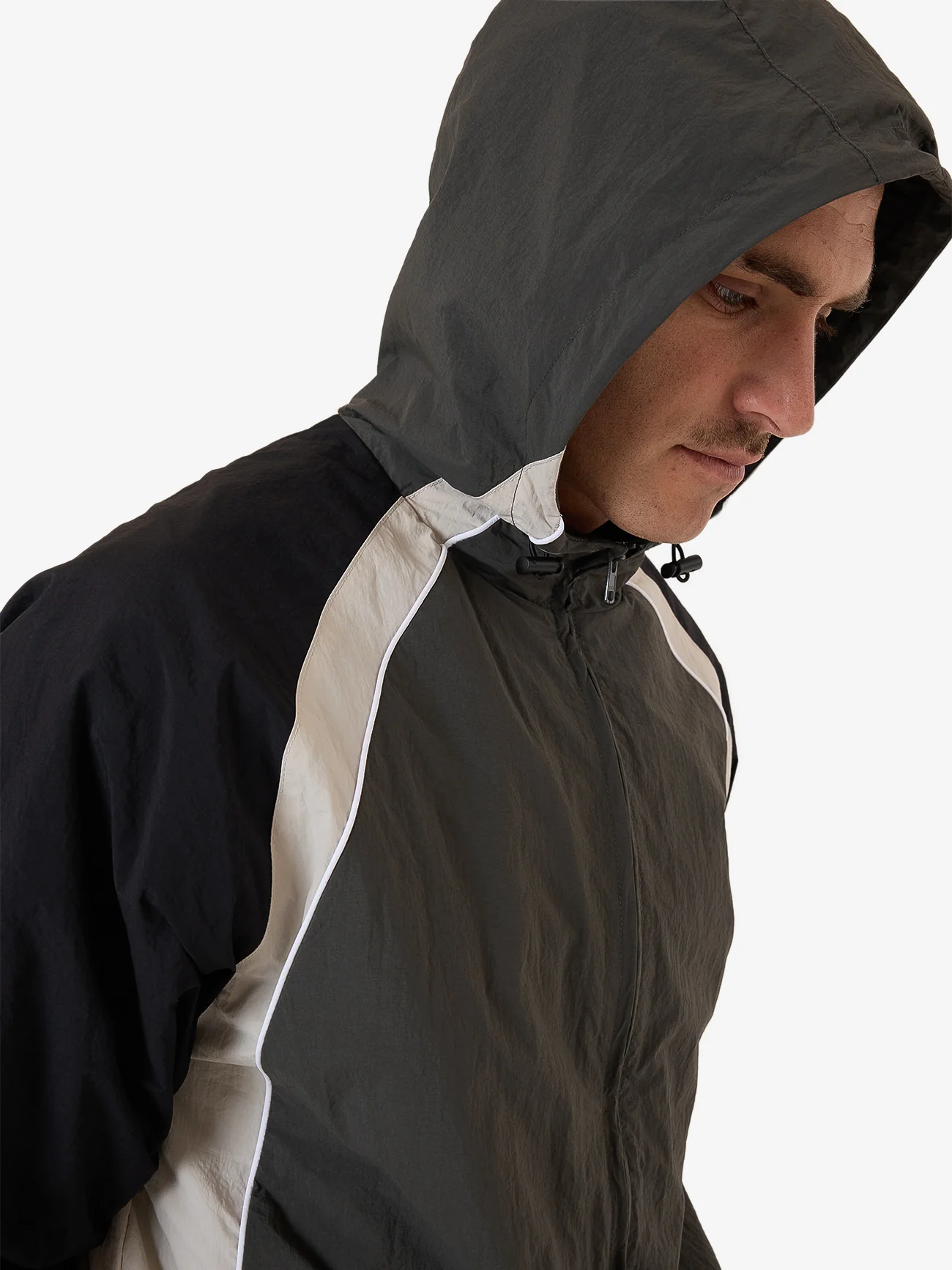 Shooter Nylon Jacket - Black - Image 8