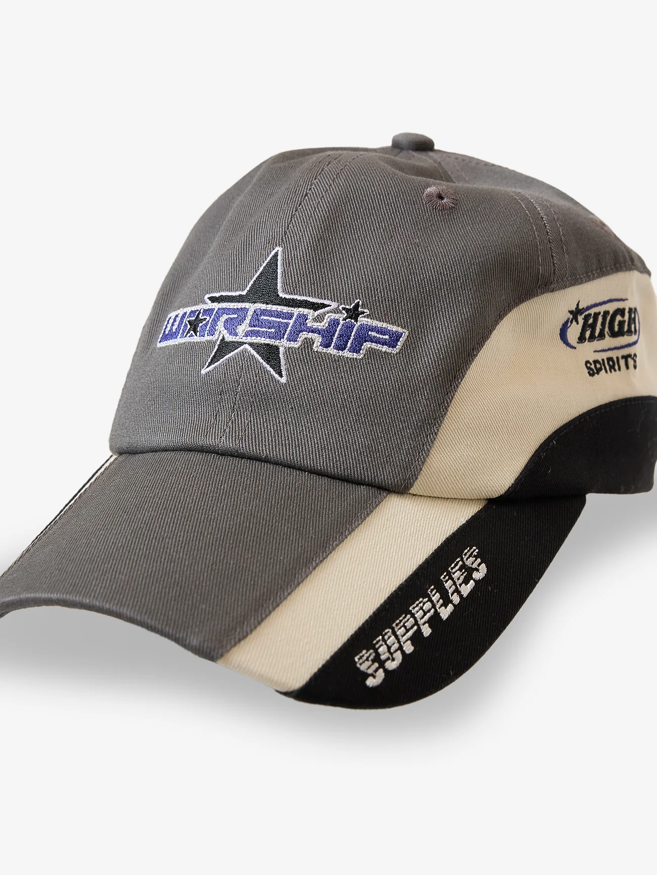 Shooter Panel Hat - Steel Grey - Image 5