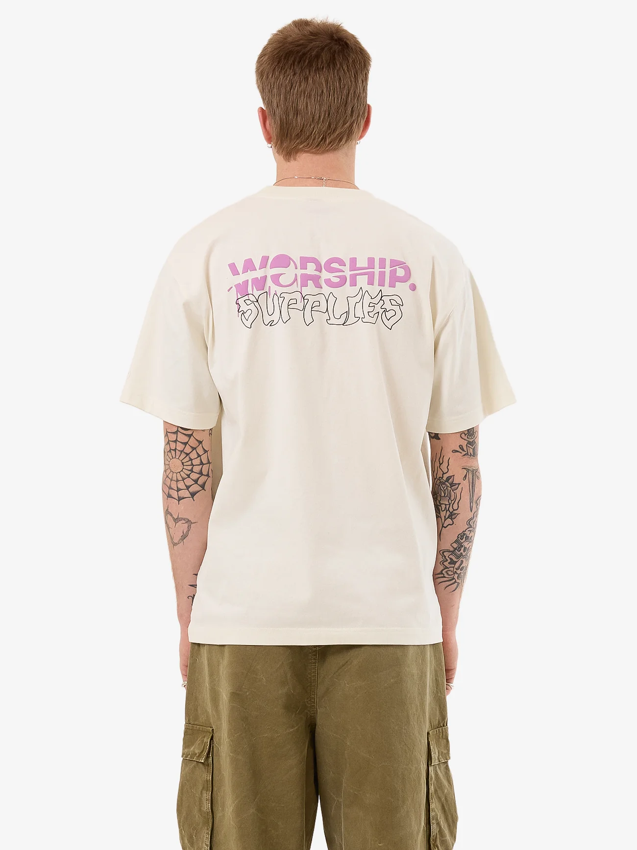 Slasher Tee - Bone - Image 2