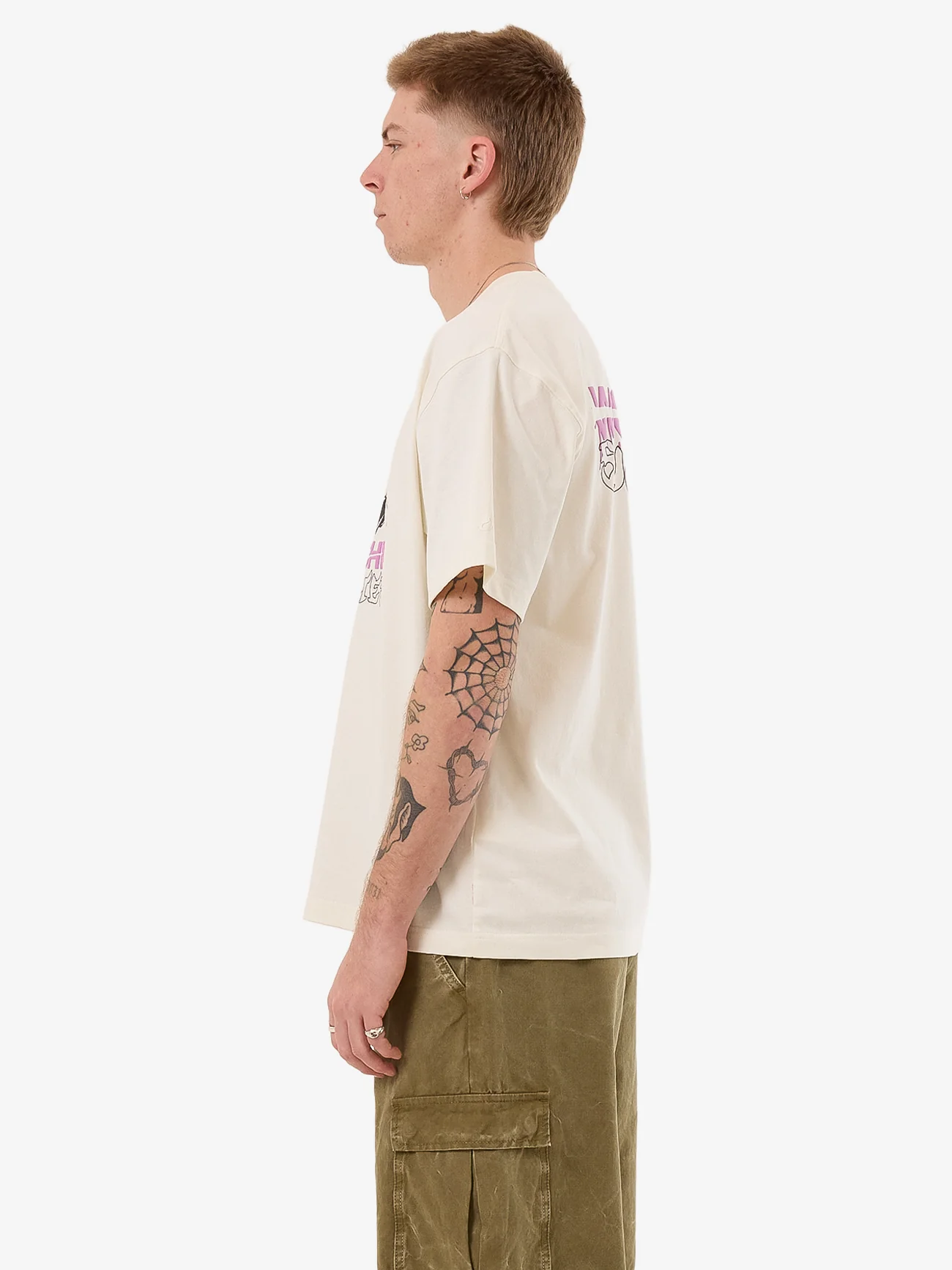 Slasher Tee - Bone - Image 3