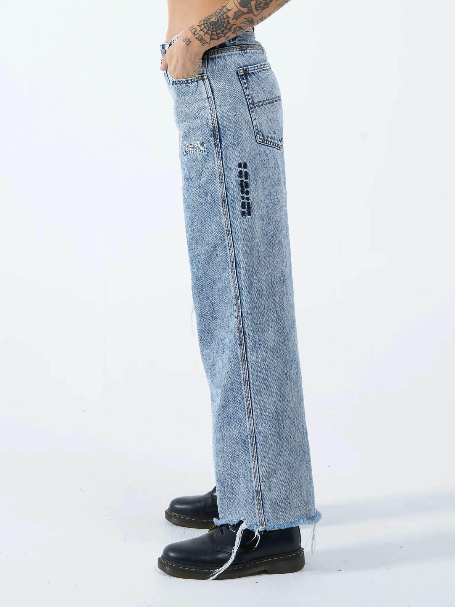 Slim Odds Sloucher Jean - Acid Lightning - Image 3