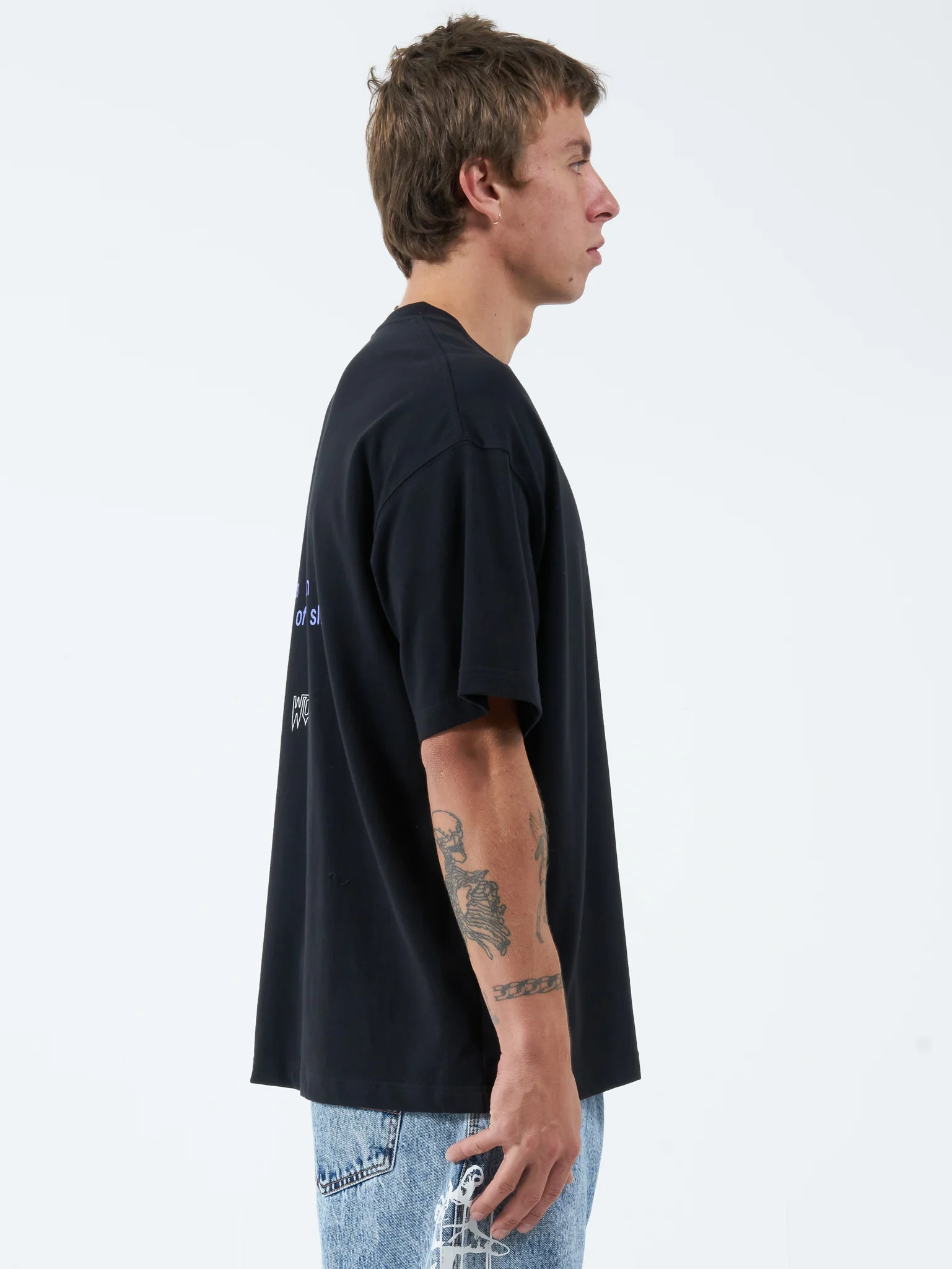Slim Odds Tee - Black - Image 4