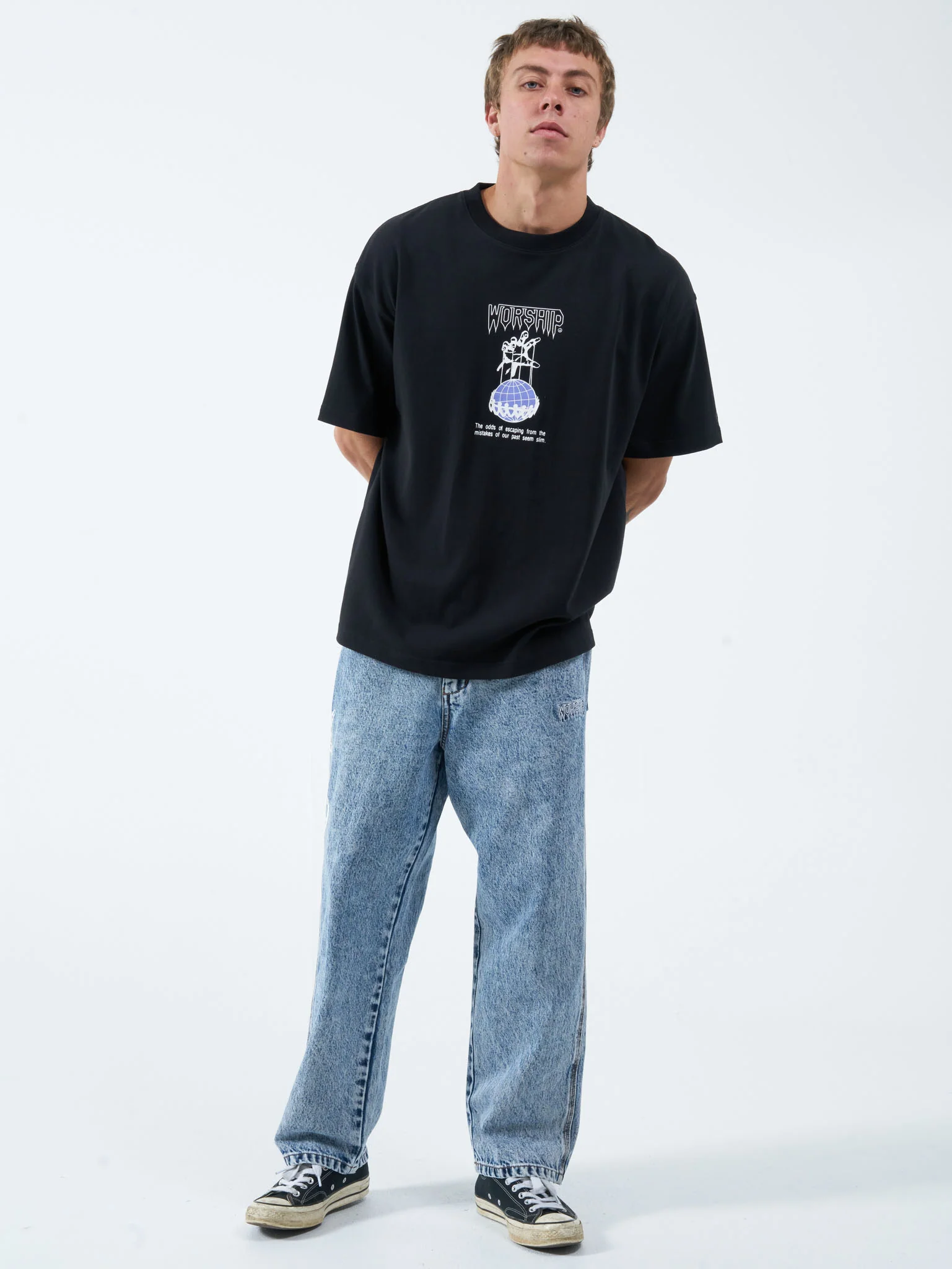 Slim Odds Tee - Black - Image 5