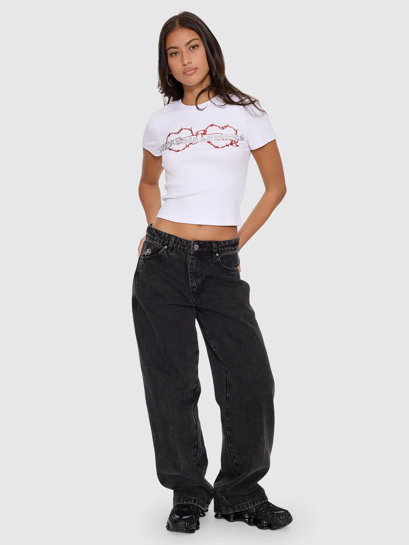 Sloucher Jean - Black Rinse - Image 5