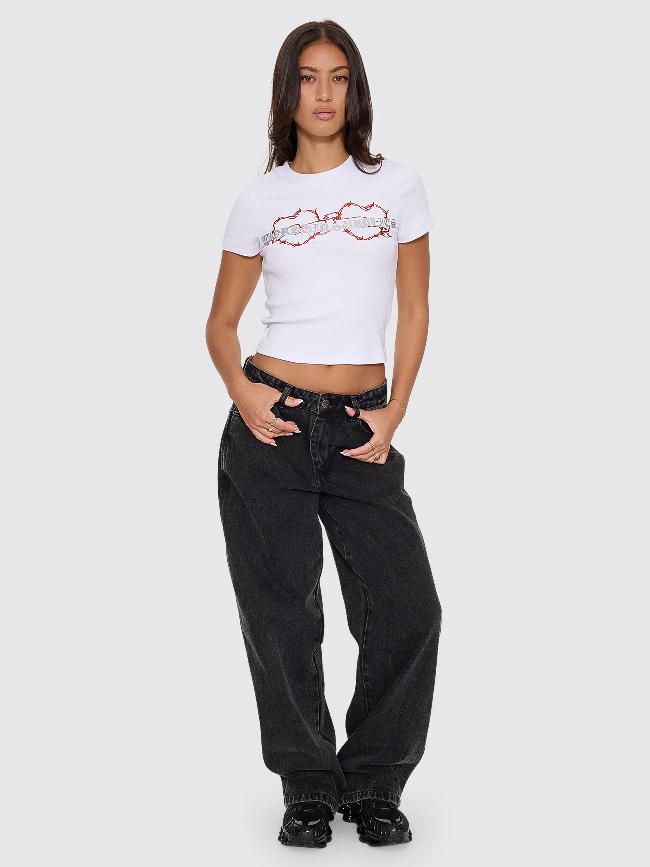 Sloucher Jean - Black Rinse - Image 6