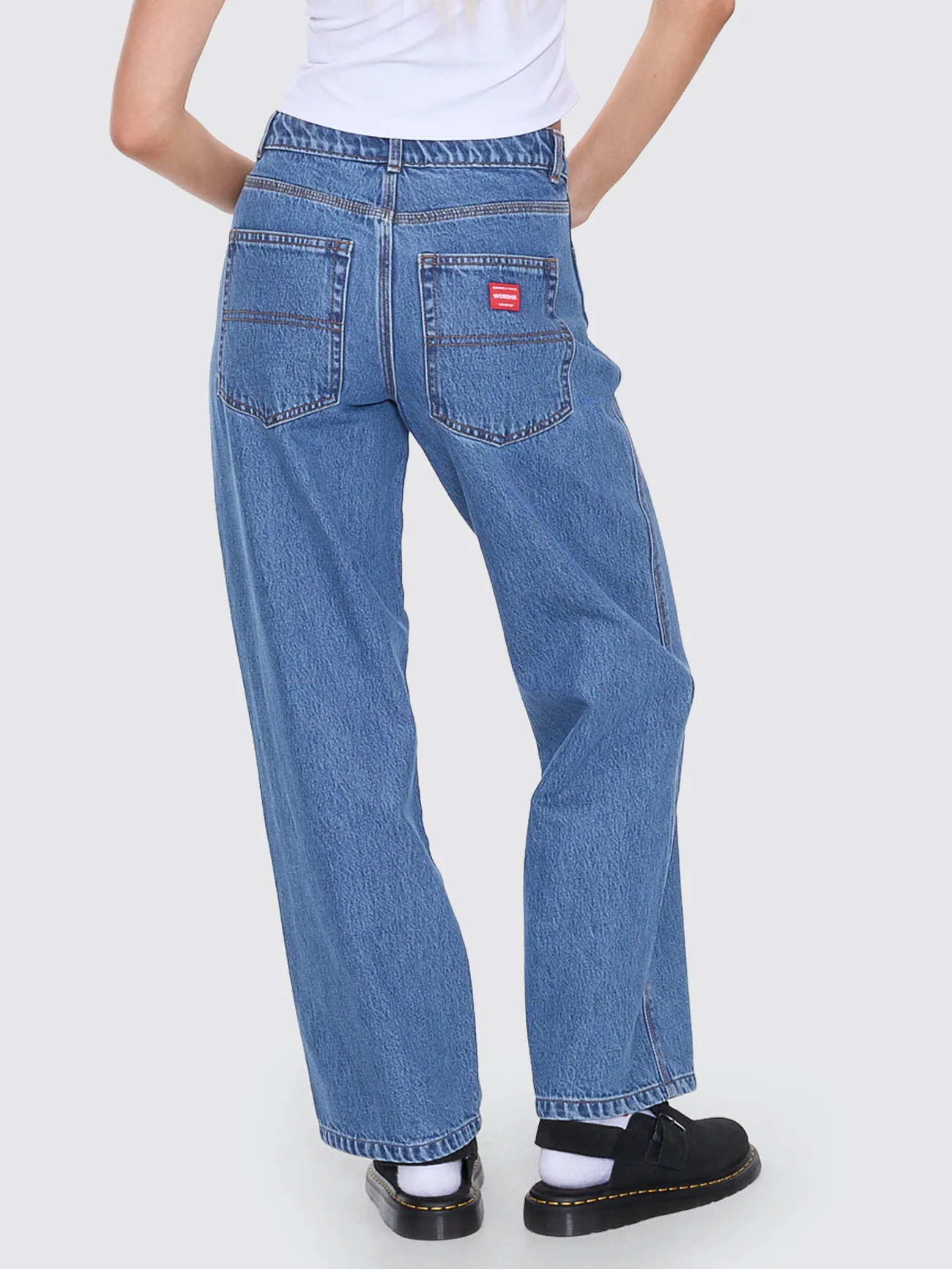 Sloucher Jean - Sky High Blue - Image 4