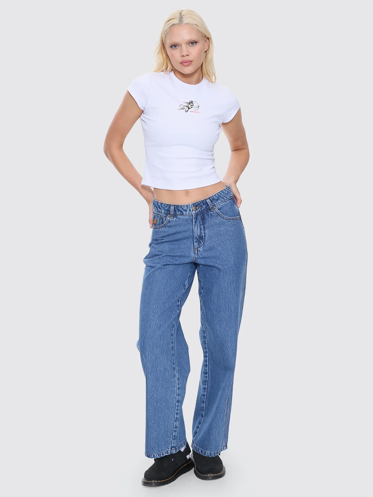 Sloucher Jean - Sky High Blue - Image 8