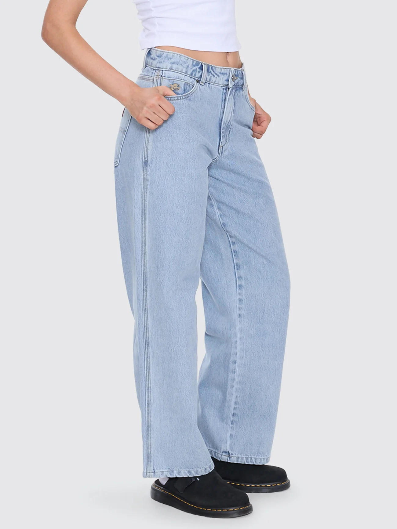 Sloucher Jean - Worship Worn Blue - Image 6