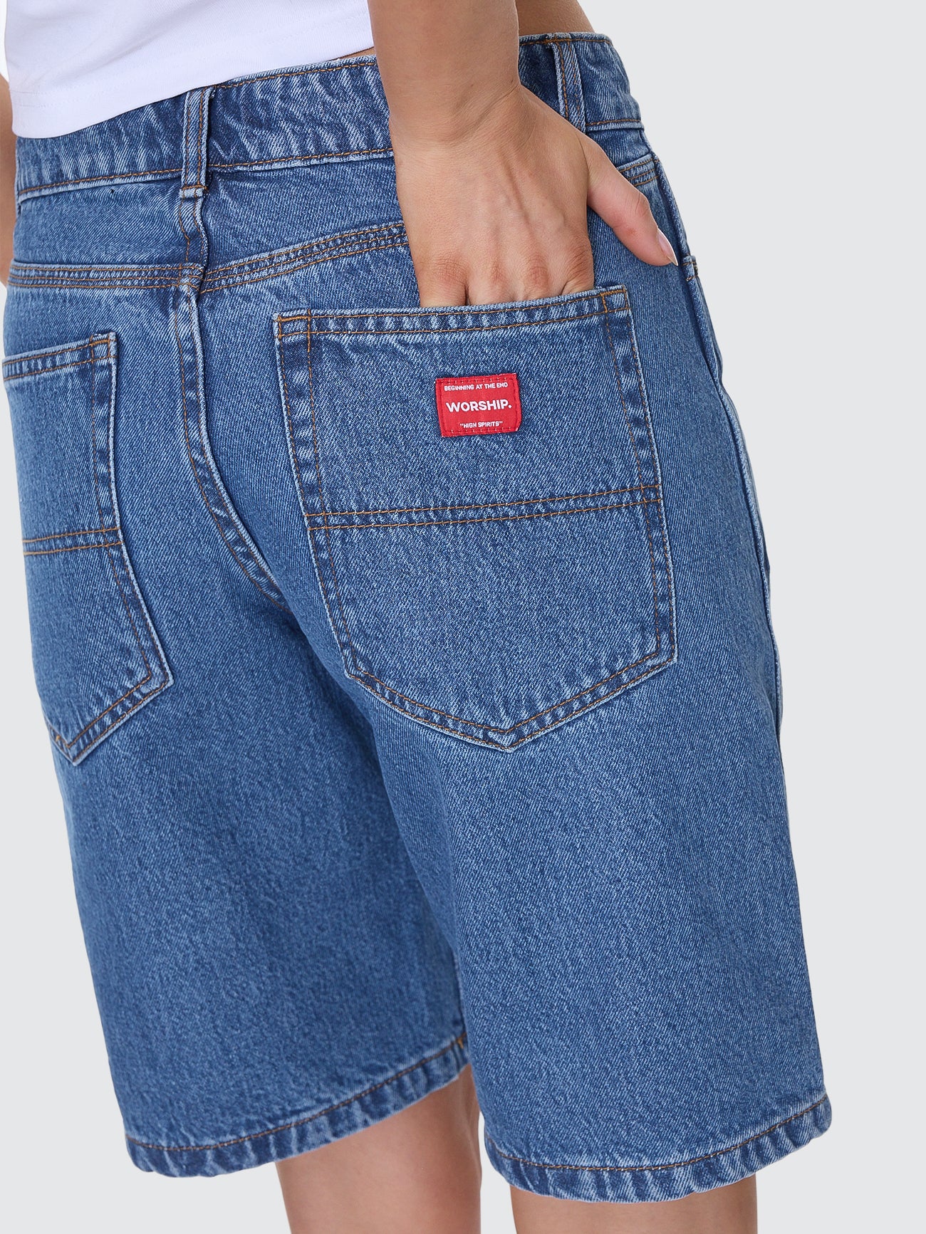 Sloucher Short - Sky High Blue - Image 3