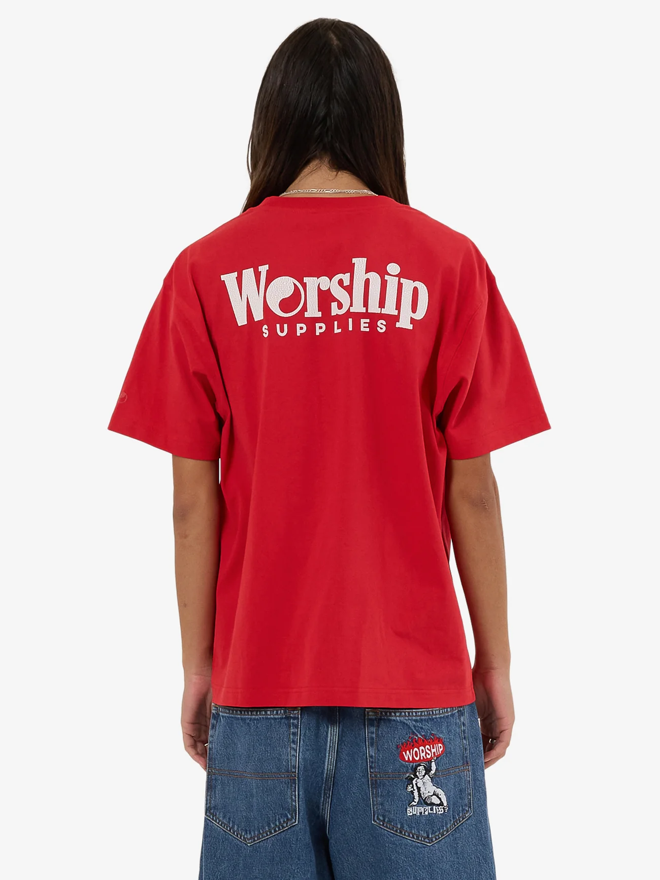Smoko Tee - Lucky Red - Image 2