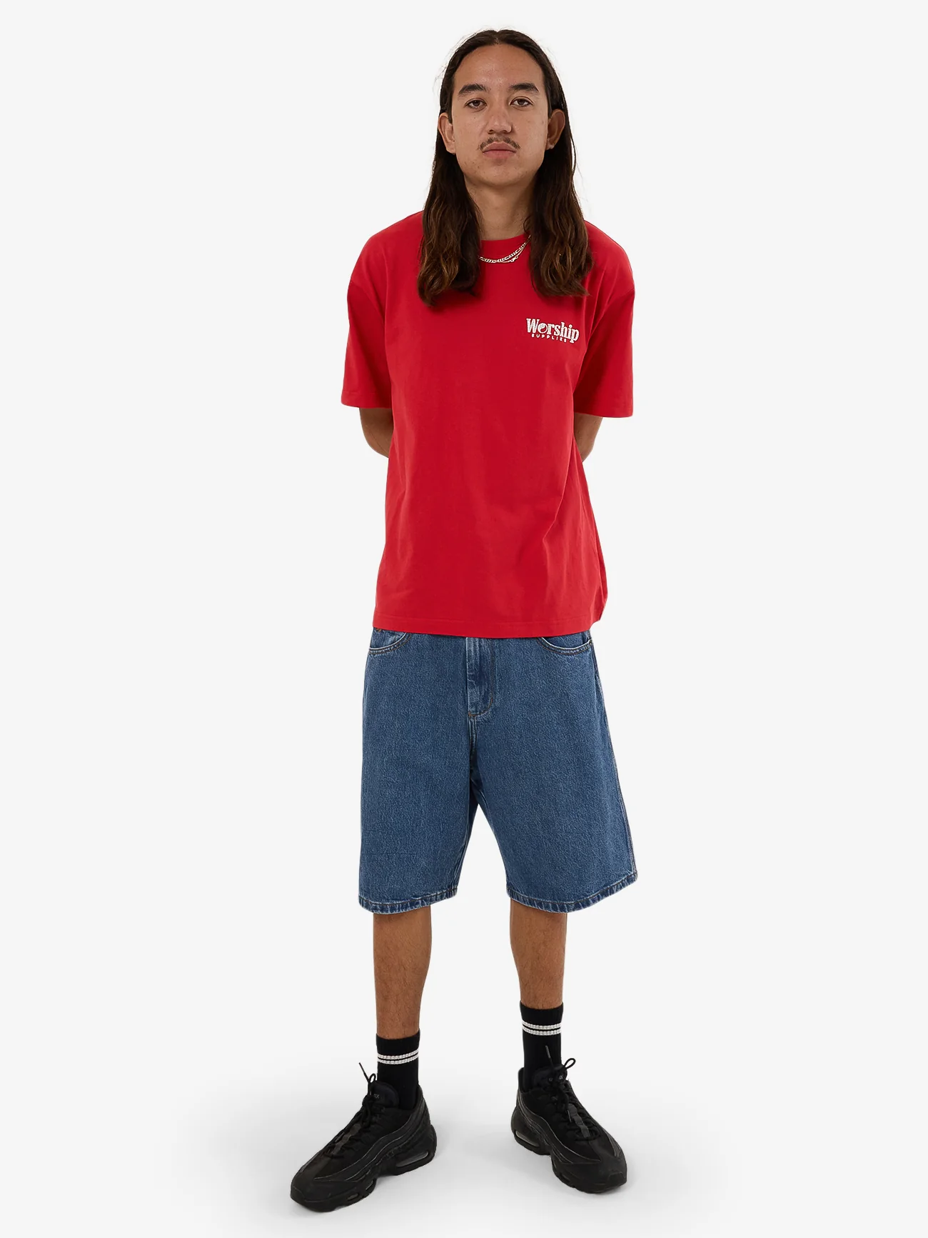 Smoko Tee - Lucky Red - Image 5