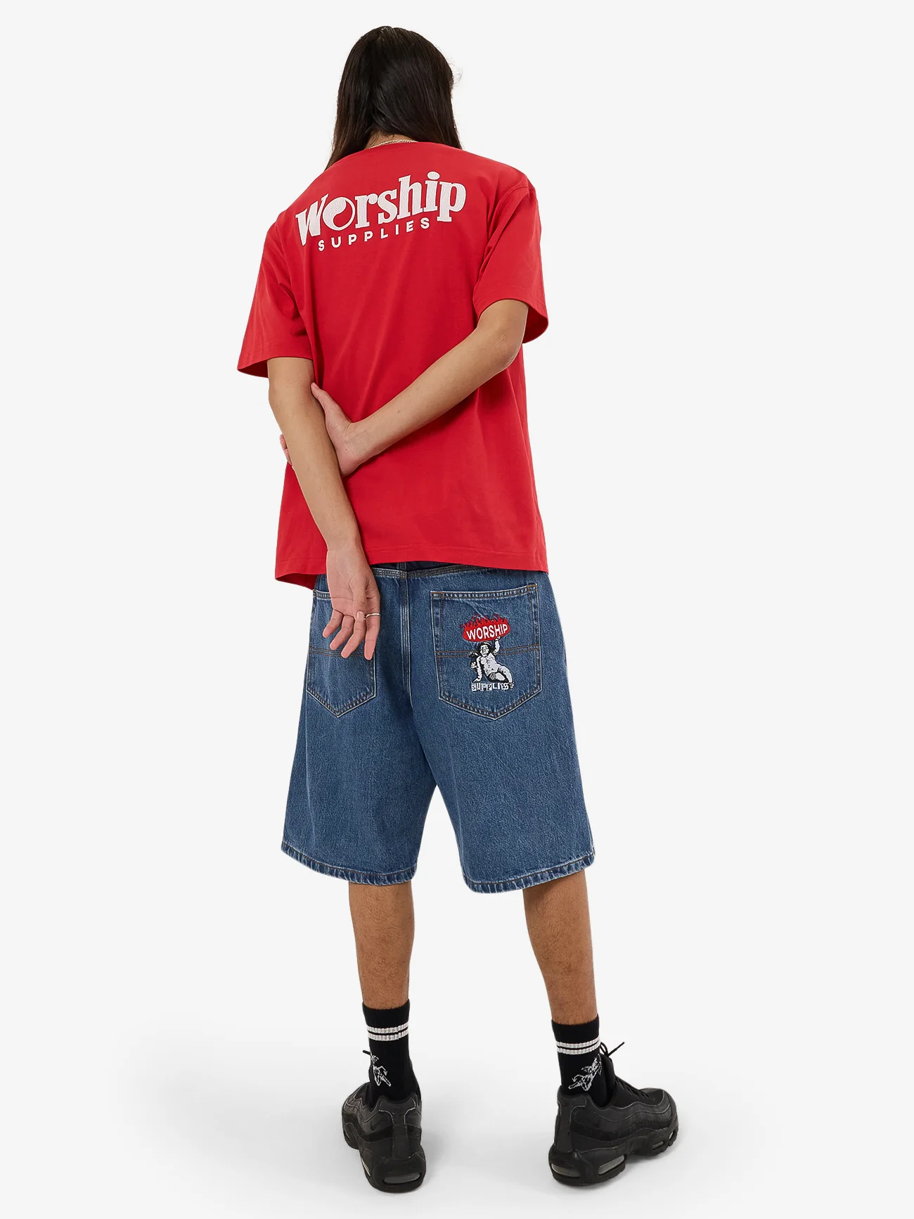 Smoko Tee - Lucky Red - Image 6