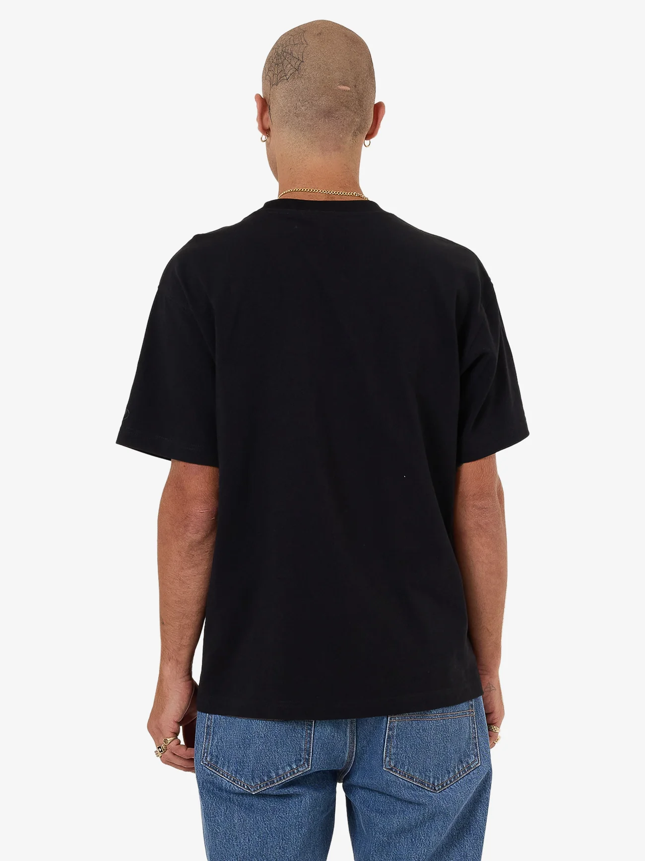 Snake Eyes Embro Tee - Black - Image 4