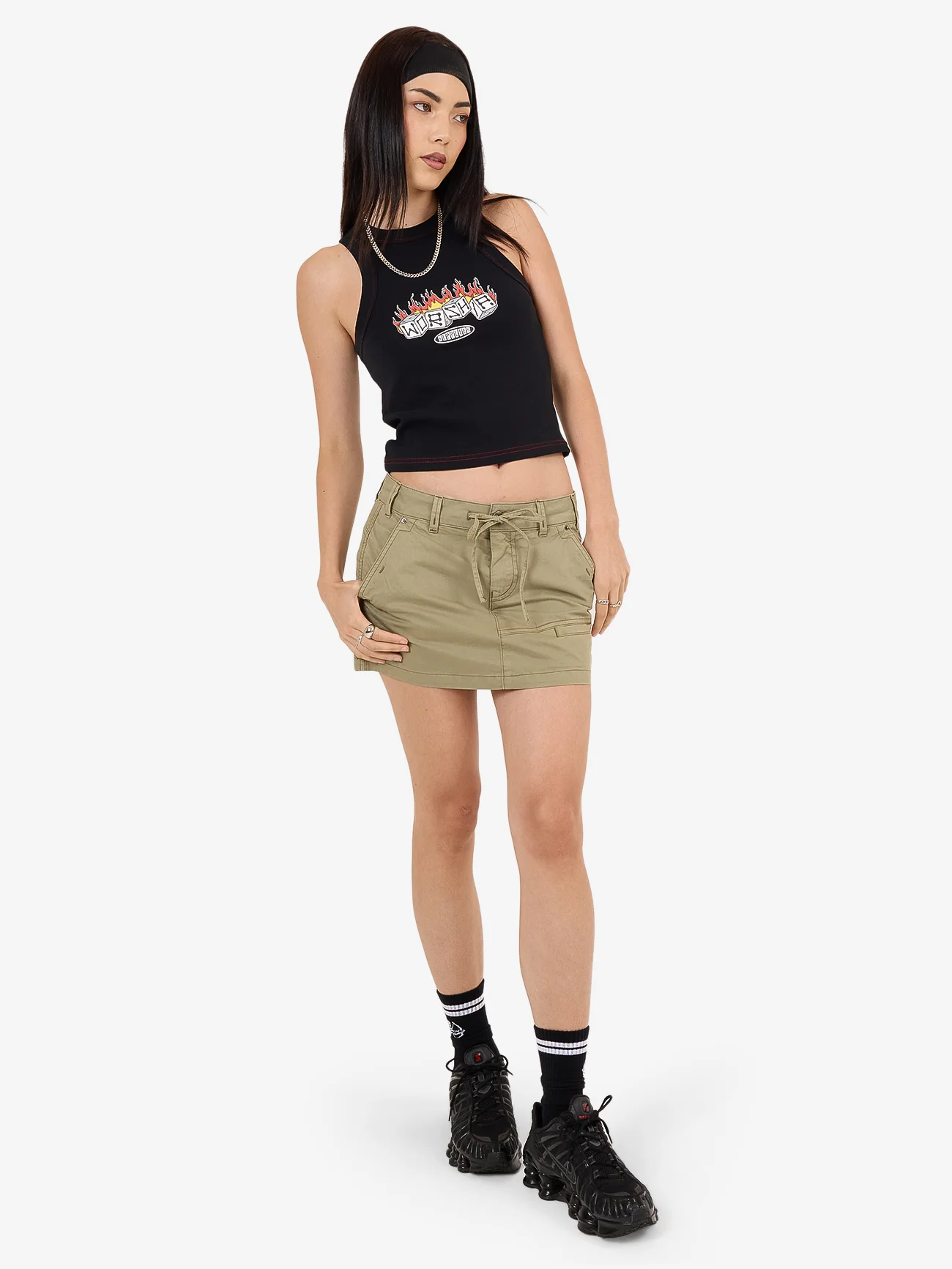 Snake Eyes Slim Fit Tank - Black - Image 3