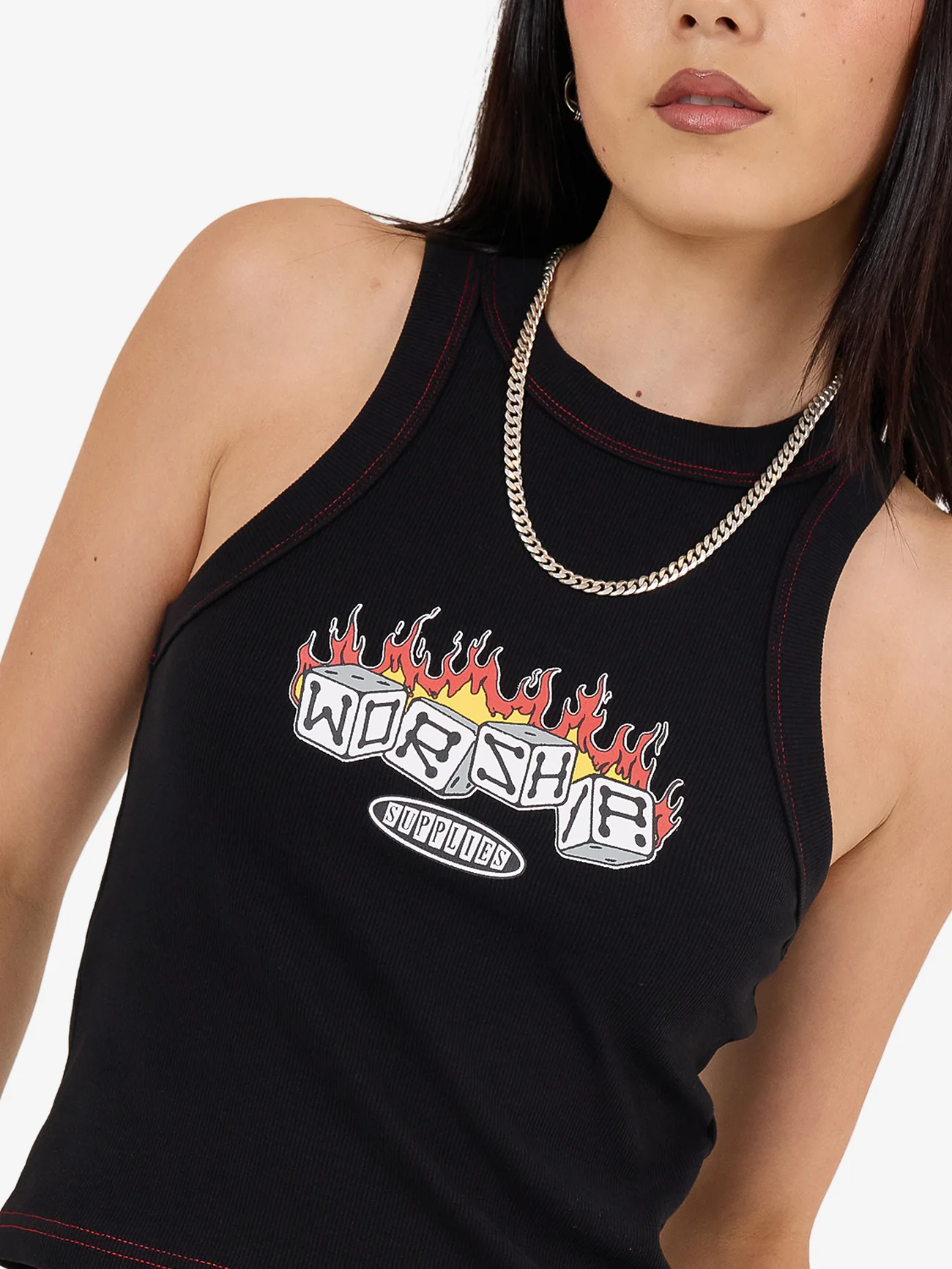 Snake Eyes Slim Fit Tank - Black - Image 6