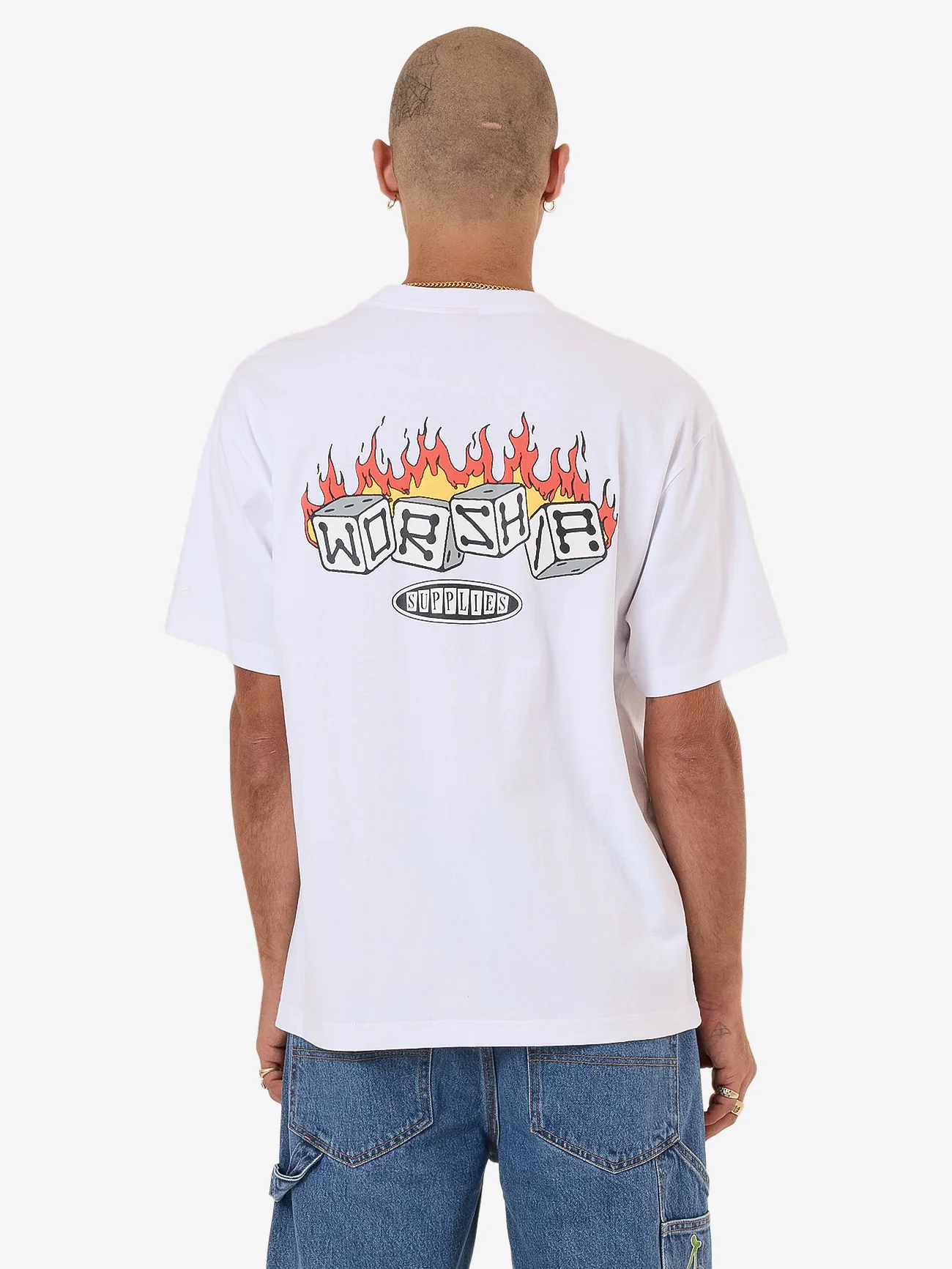 Snake Eyes Tee - White - Image 5