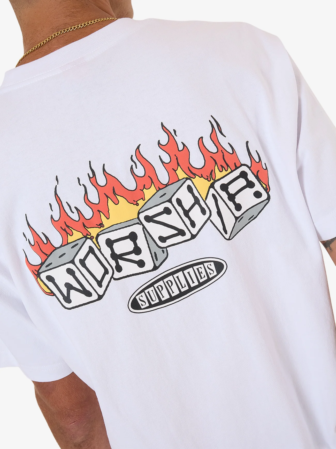 Snake Eyes Tee - White - Image 7