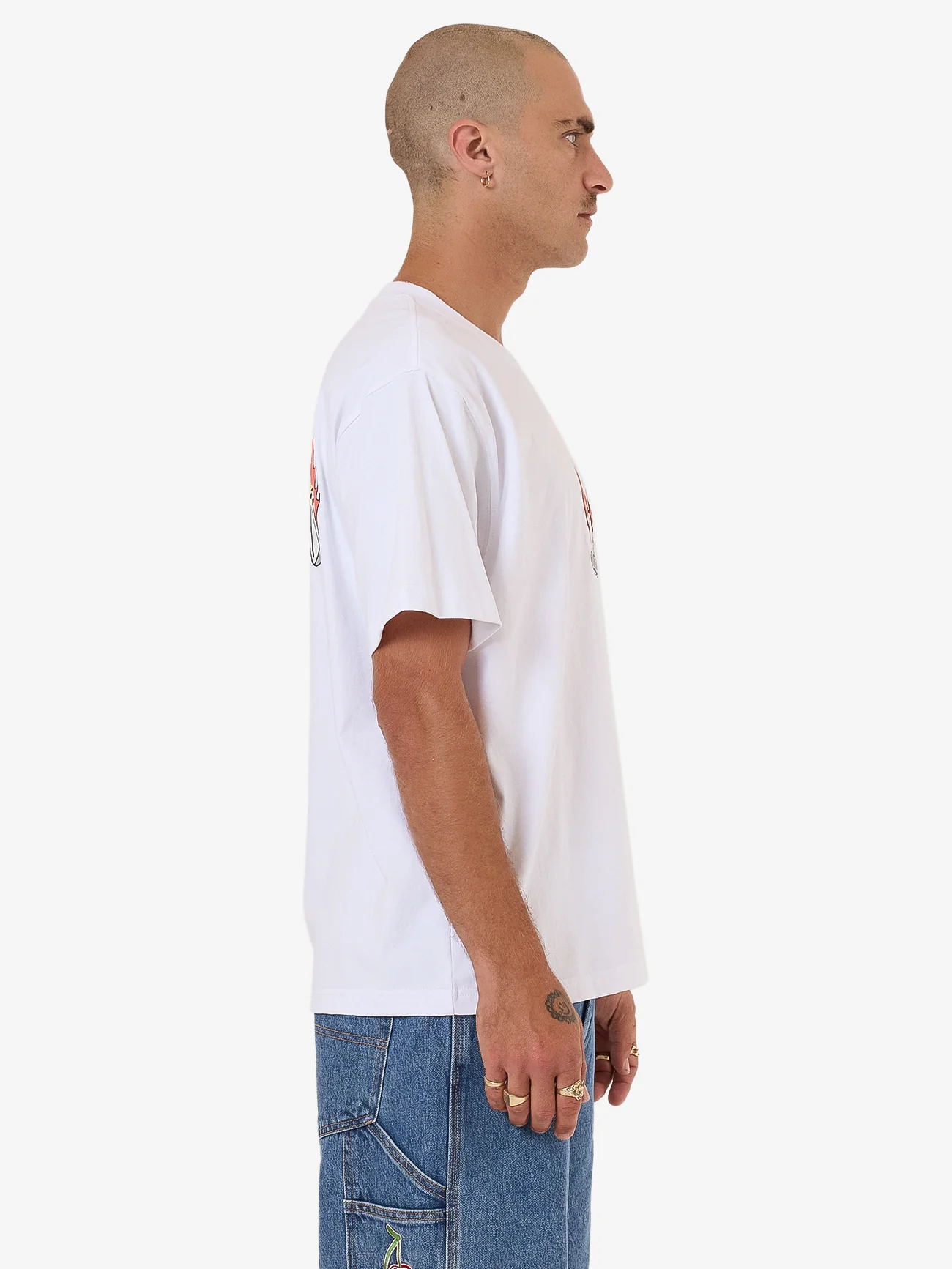 Snake Eyes Tee - White - Image 8