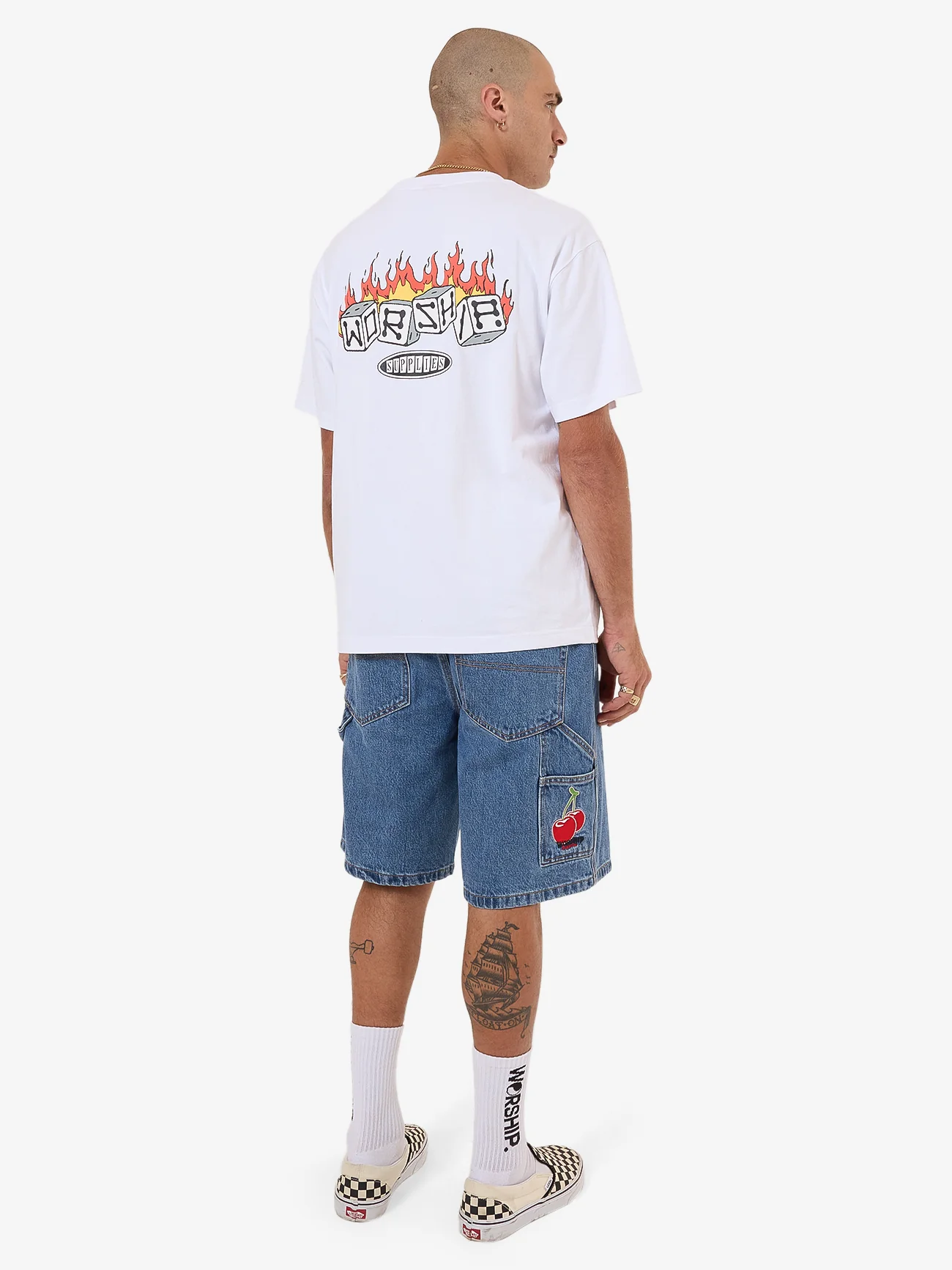 Snake Eyes Tee - White - Image 9
