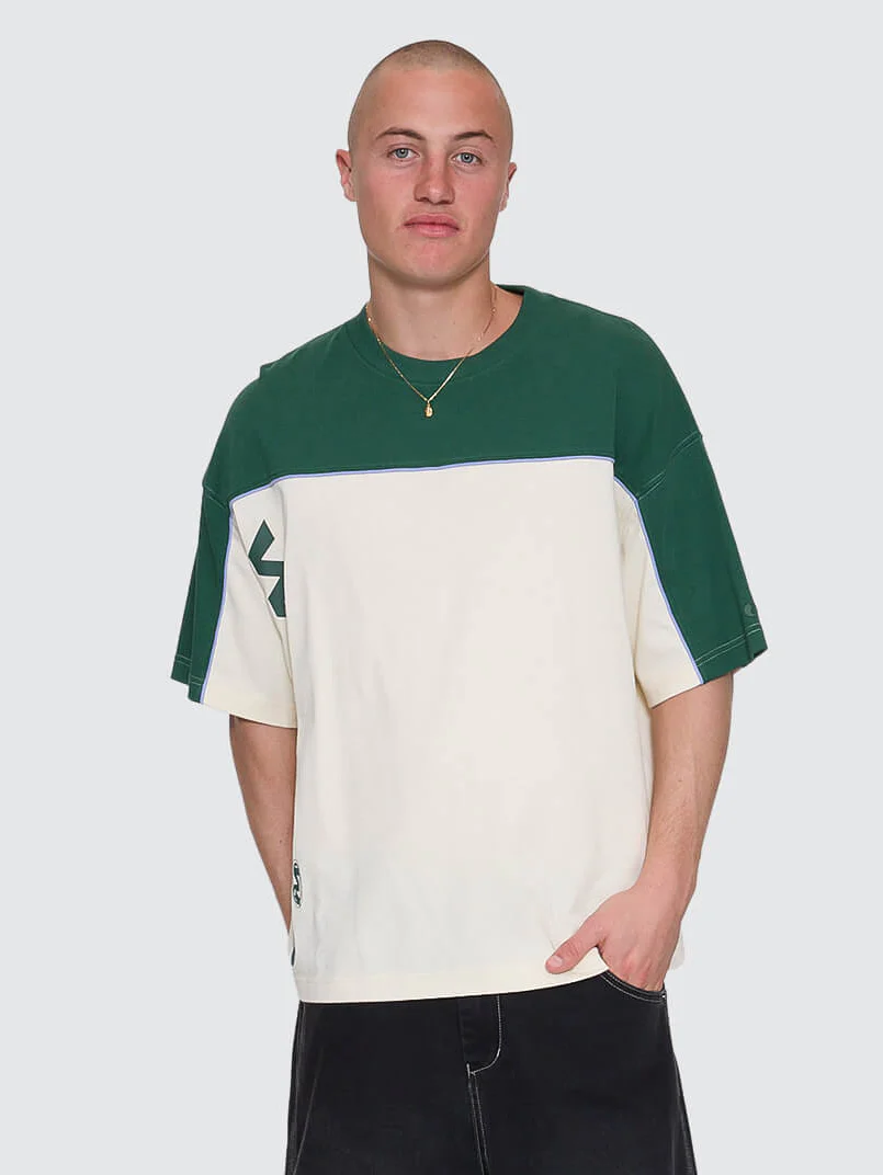 Sonic Box Fit Cropped Panel Tee - Zine - Image 5
