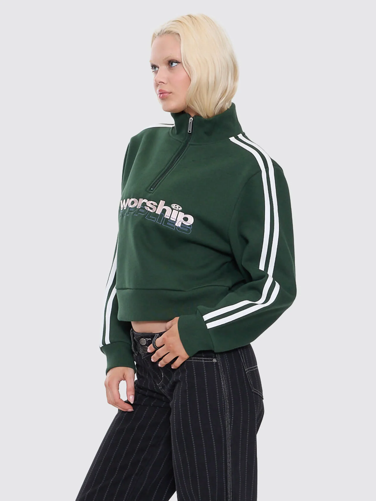Sonic Quarter Zip Pullover - Eden - Image 4