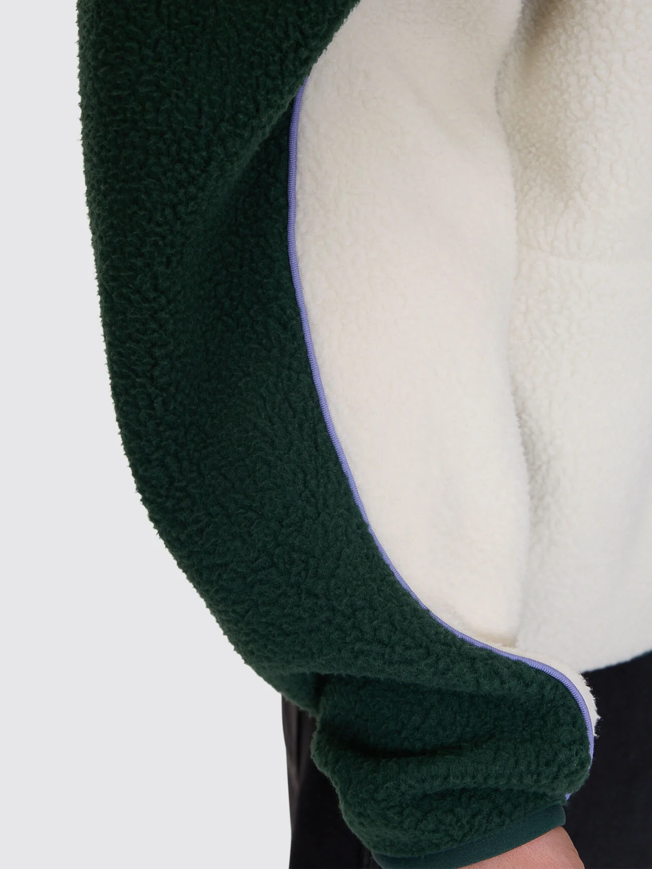 Sonic Quarter Zip Sherpa Fleece - Zine - Image 3