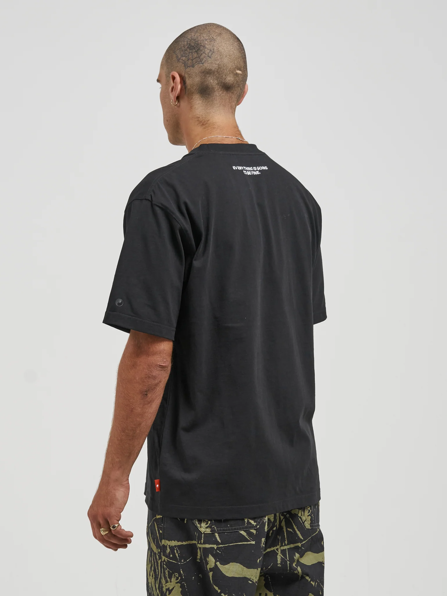 Split Decision Tee - Black - Image 4
