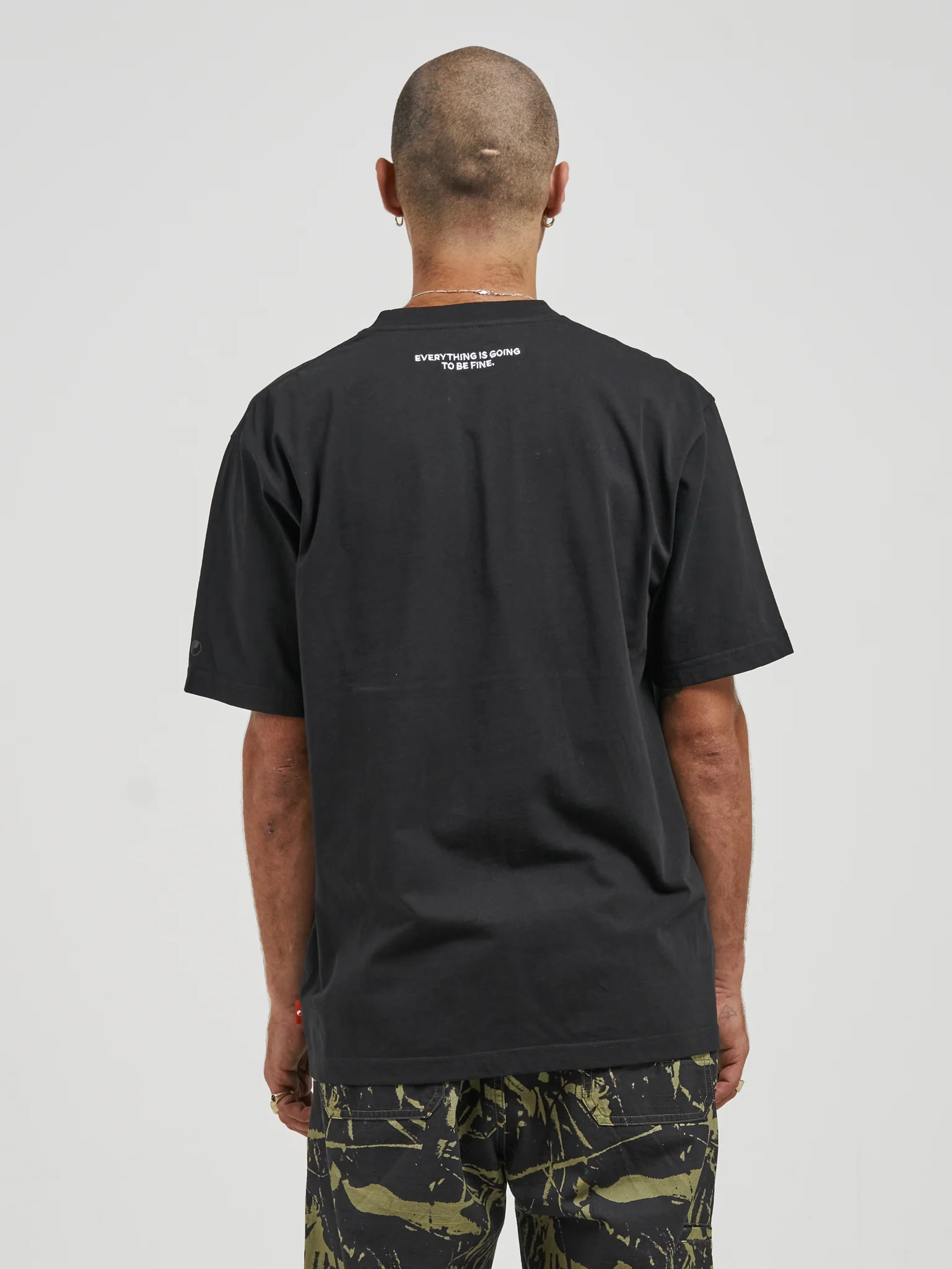 Split Decision Tee - Black - Image 5