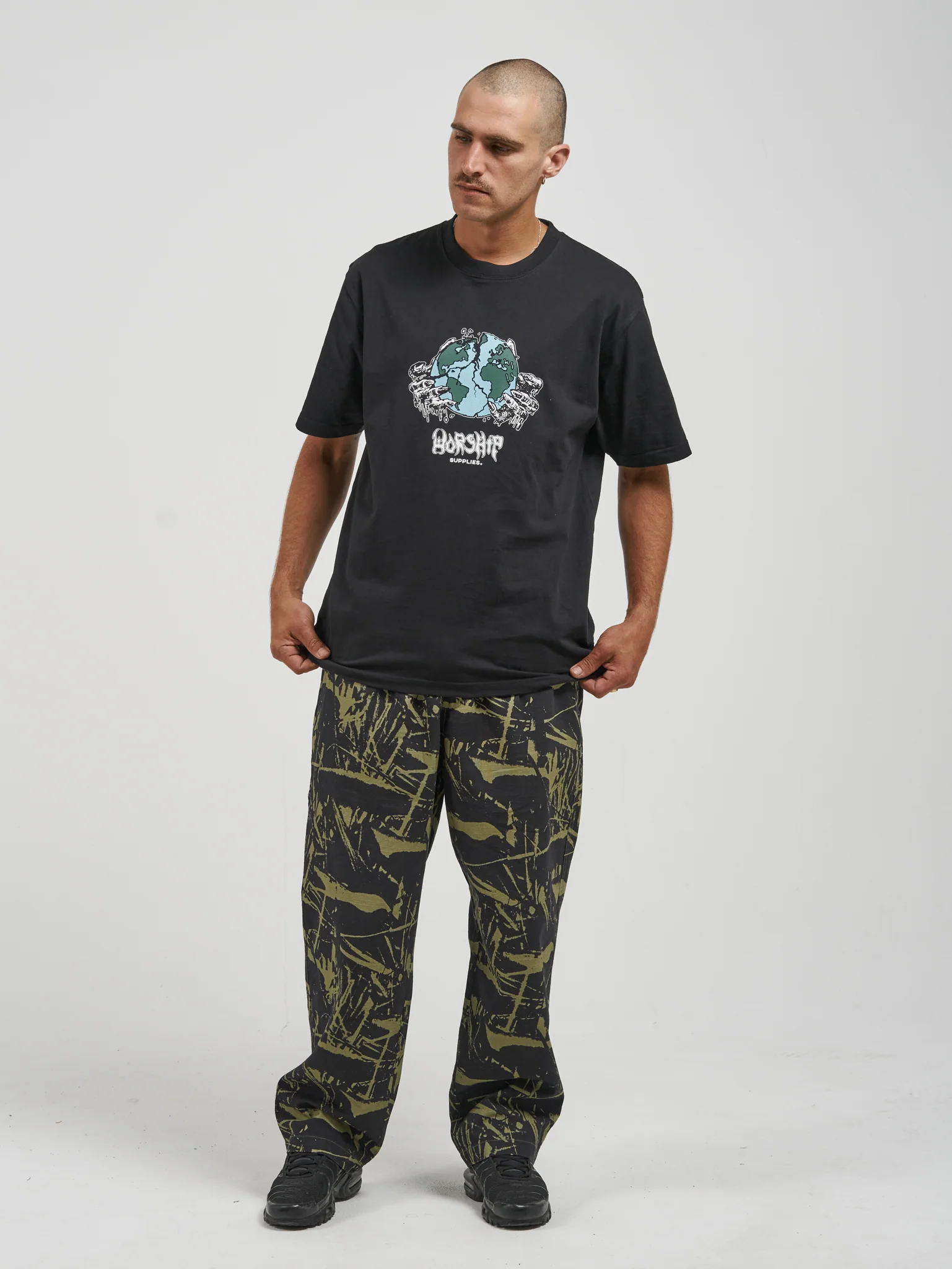 Split Decision Tee - Black - Image 6