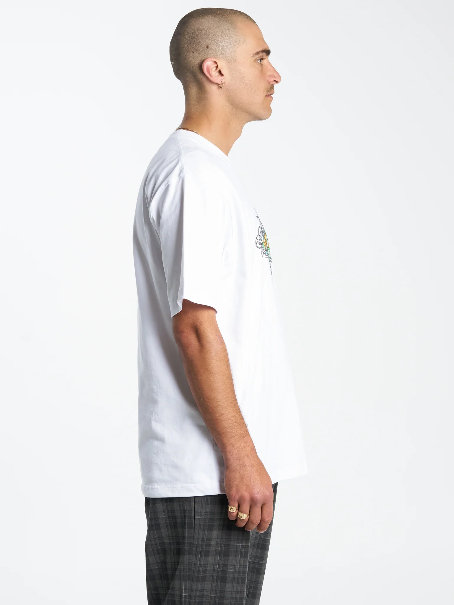 Stained Tee - White - Image 2