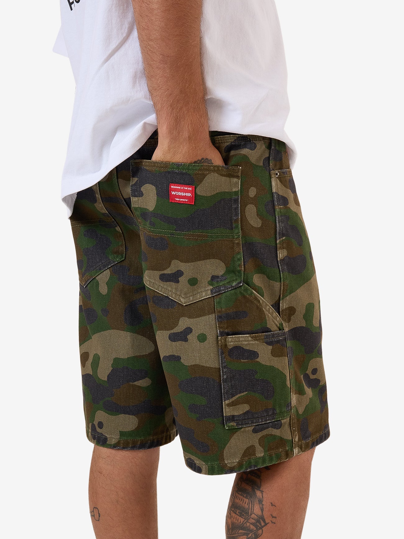 Stealth Big Dawg Jean Short - Green - Image 2