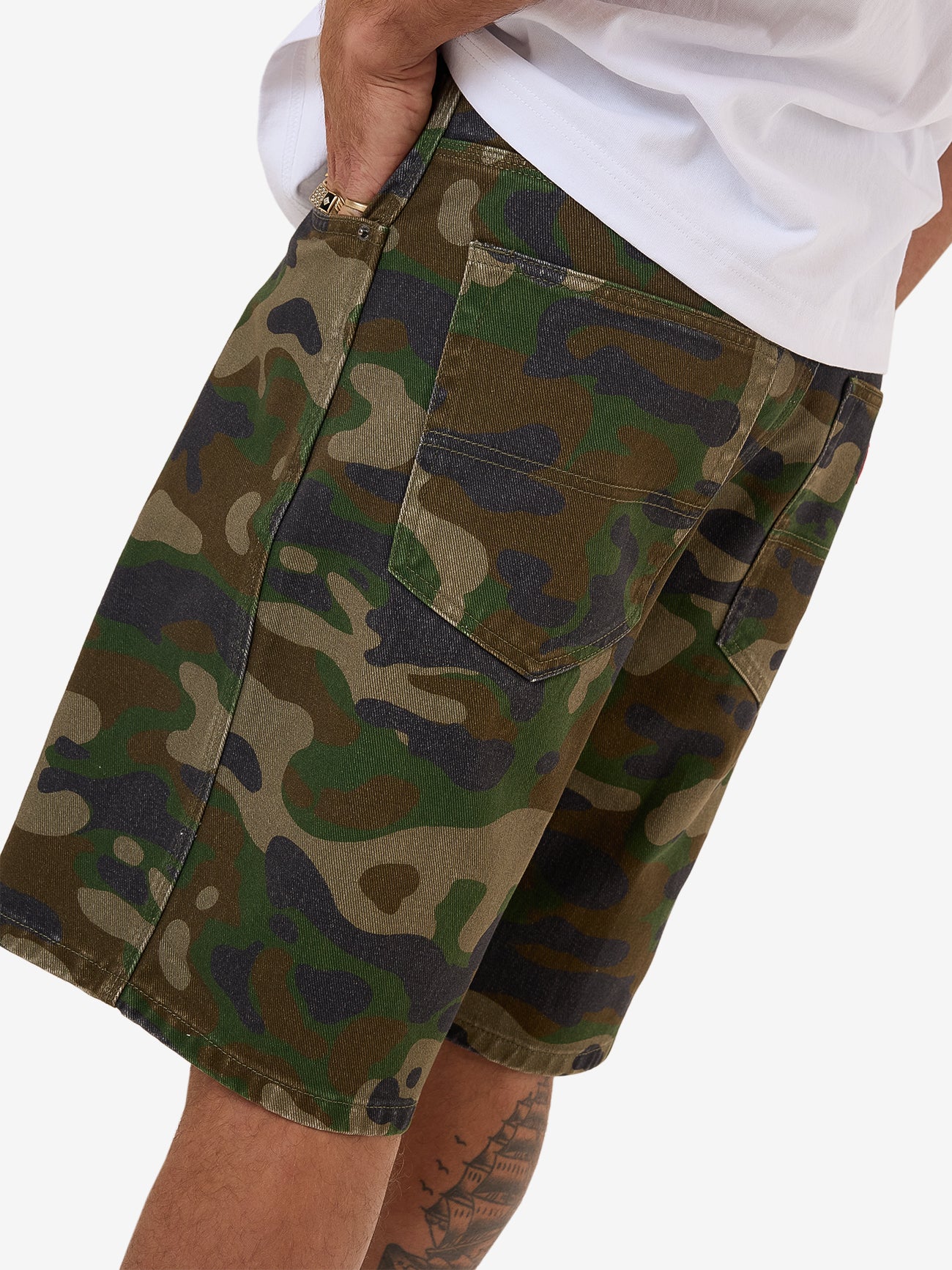Stealth Big Dawg Jean Short - Green - Image 3