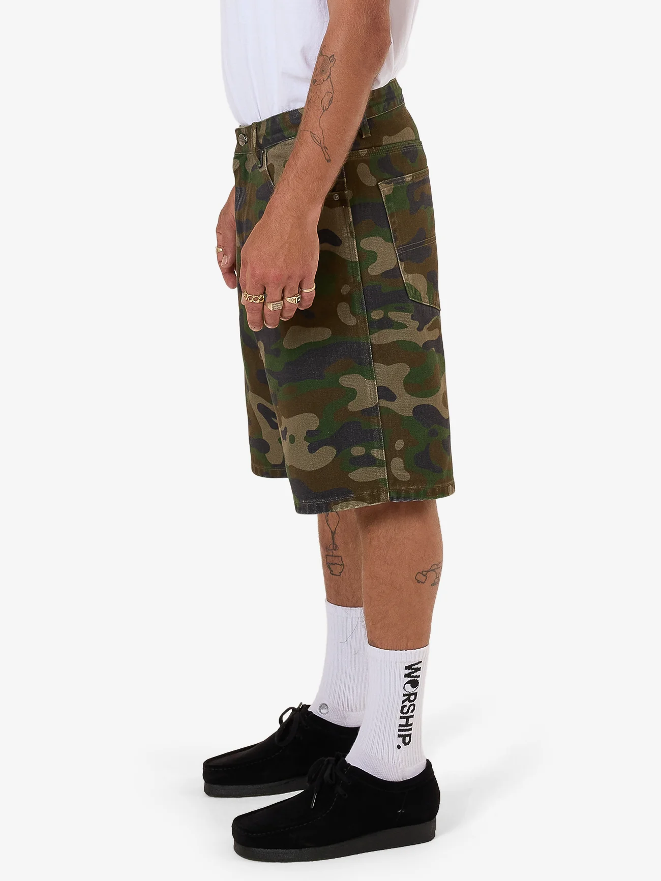 Stealth Big Dawg Jean Short - Green - Image 5