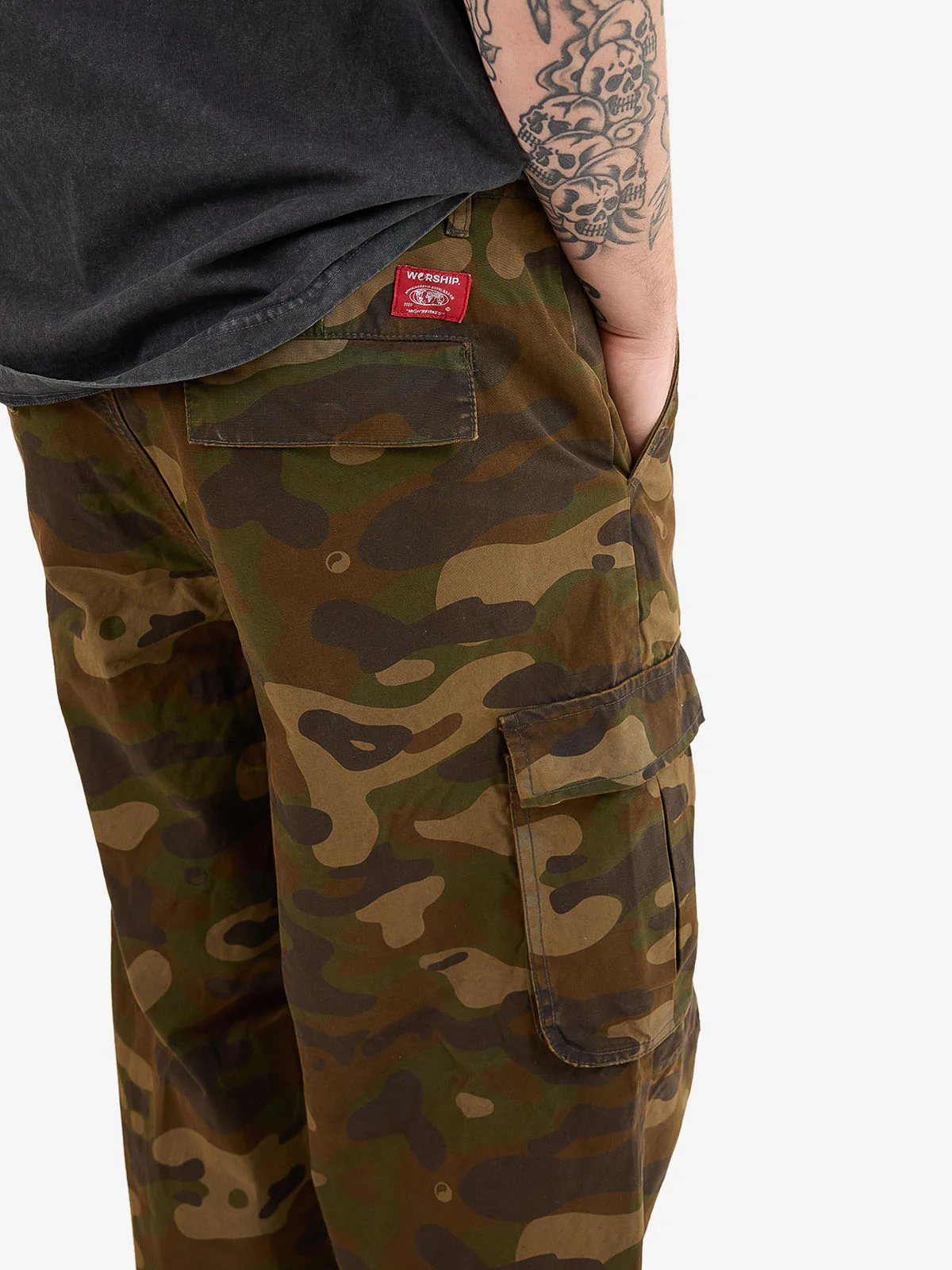 Stealth Cargo Pant - Green - Image 5