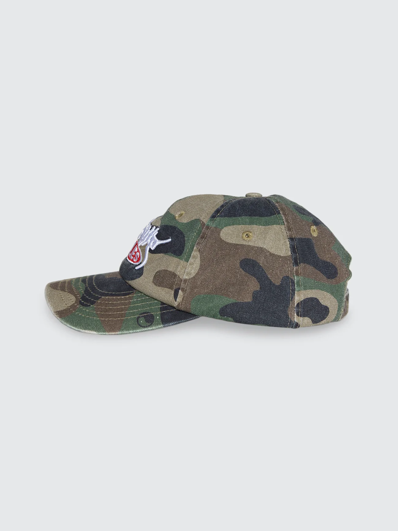 Stealth Messenger Camo Dad Cap - Green - Image 3